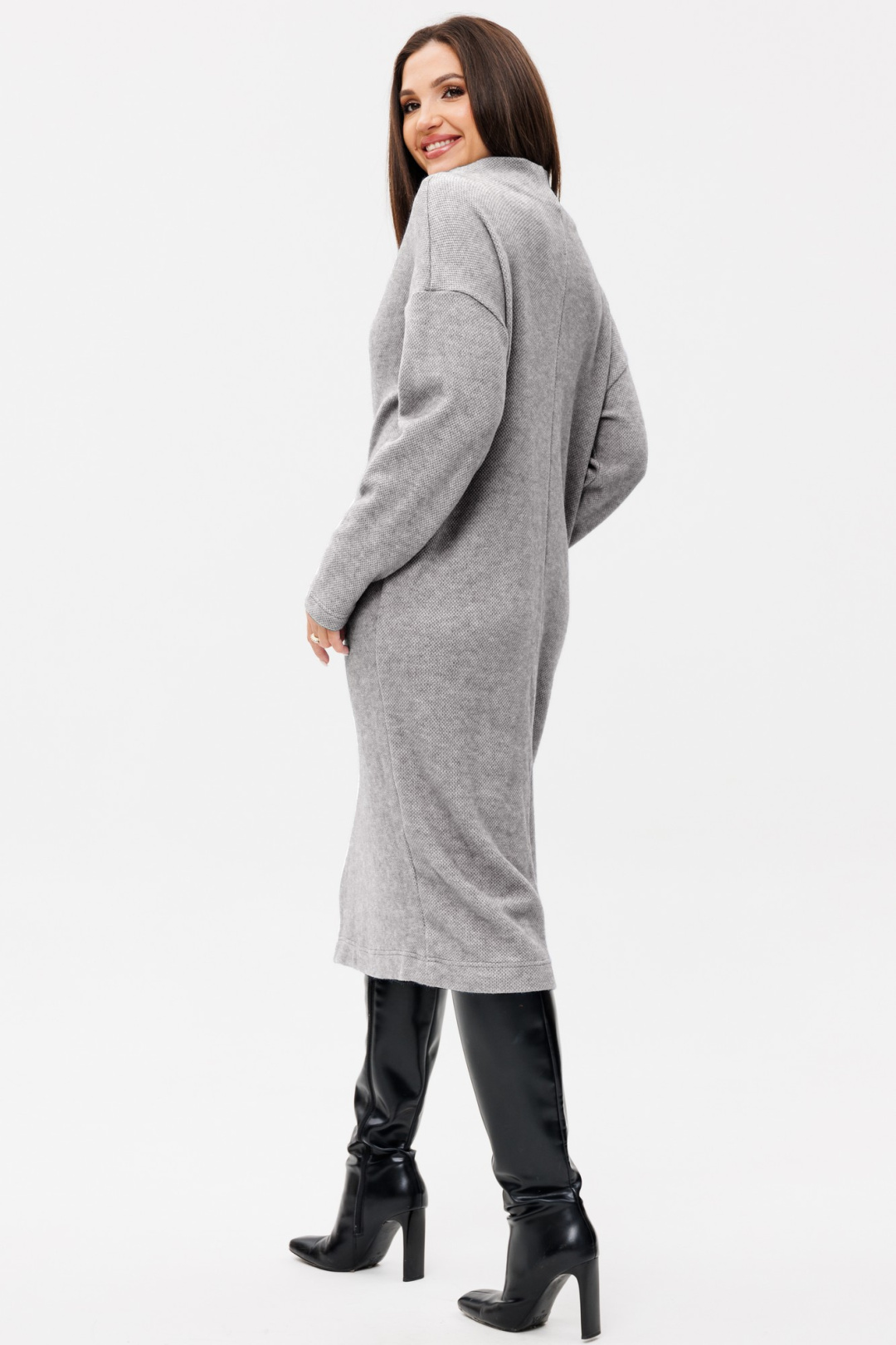 Платье MA CHERIE 4091 серый