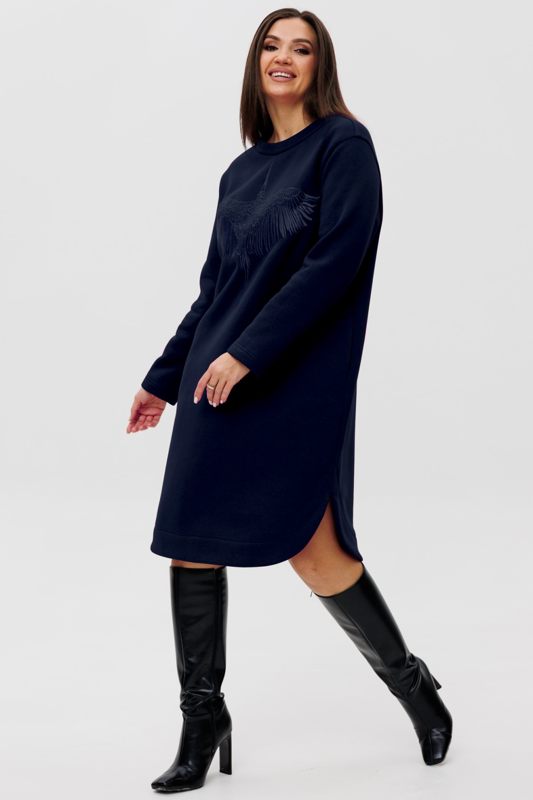 Платье MA CHERIE 4093 темно синий