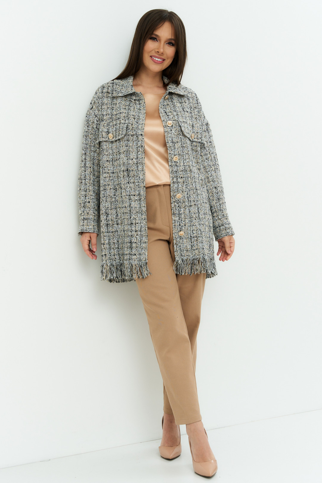 Костюм Магия Моды 2198 серый - фото 1