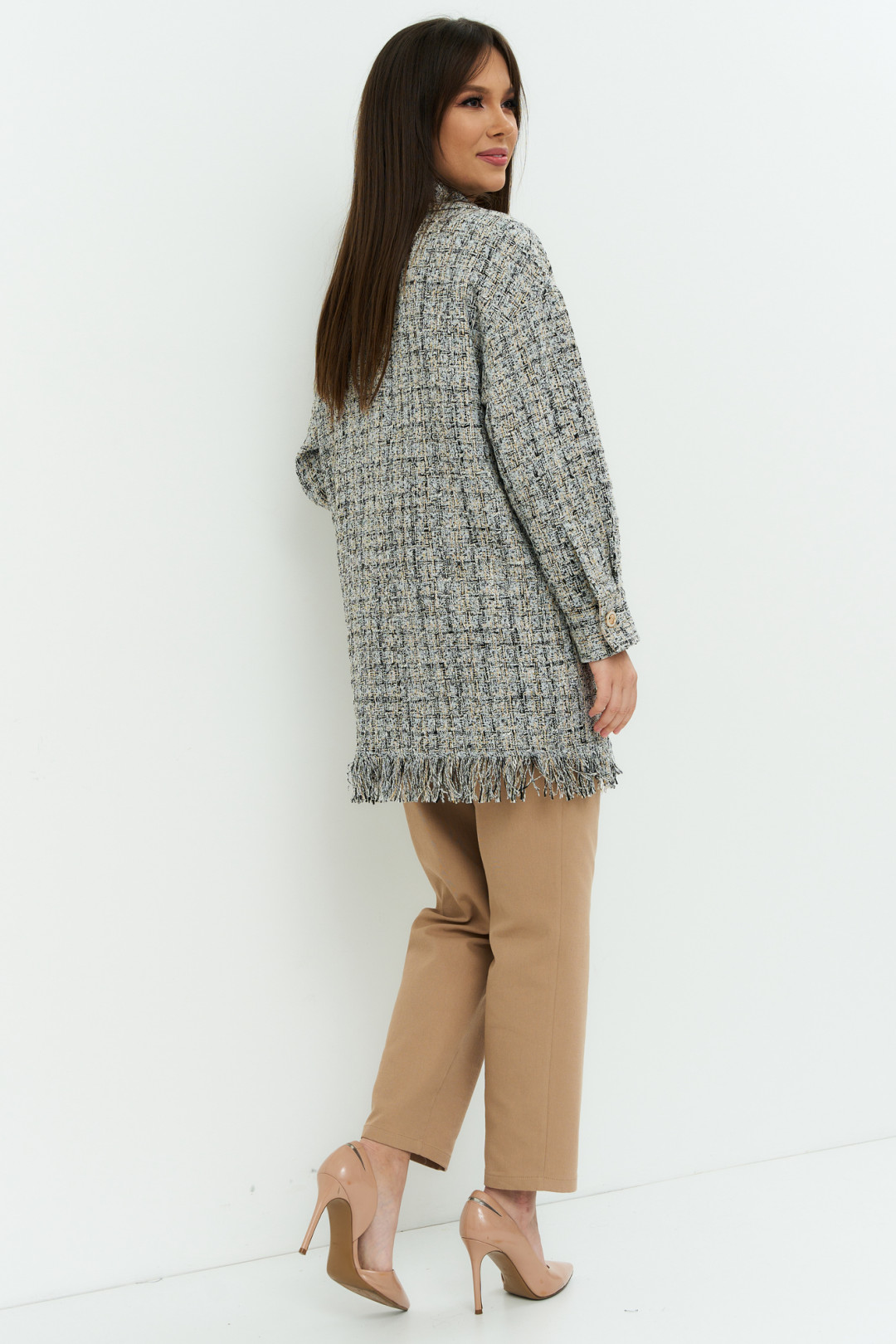 Костюм Магия Моды 2198 серый - фото 4