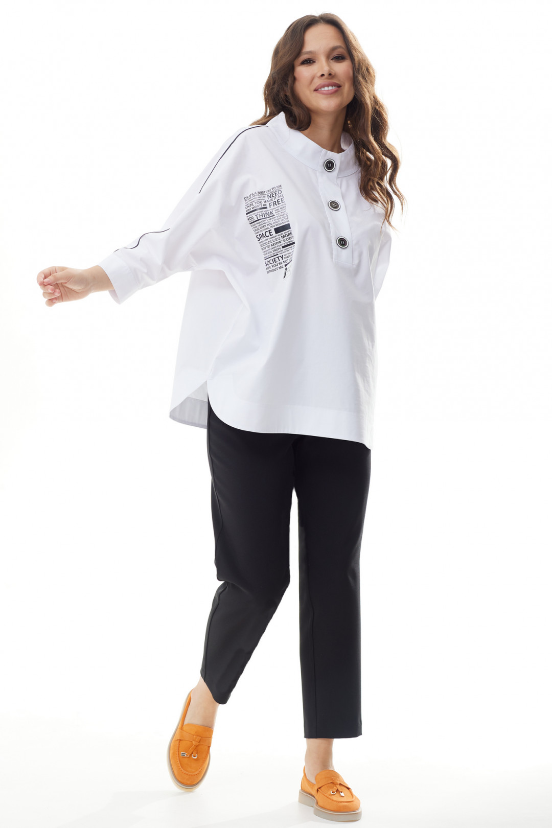 Костюм Магия Моды 2310 белый+ черный - фото 5