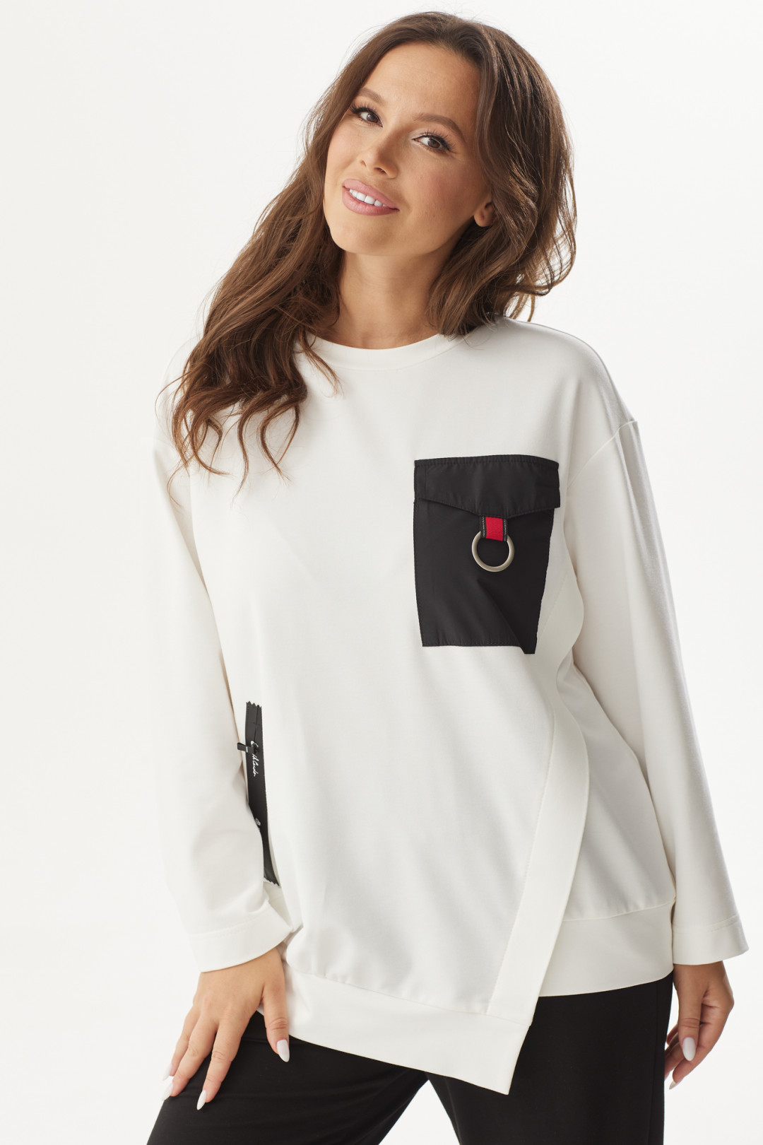 Костюм Магия Моды 2324 белый+ черный - фото 2