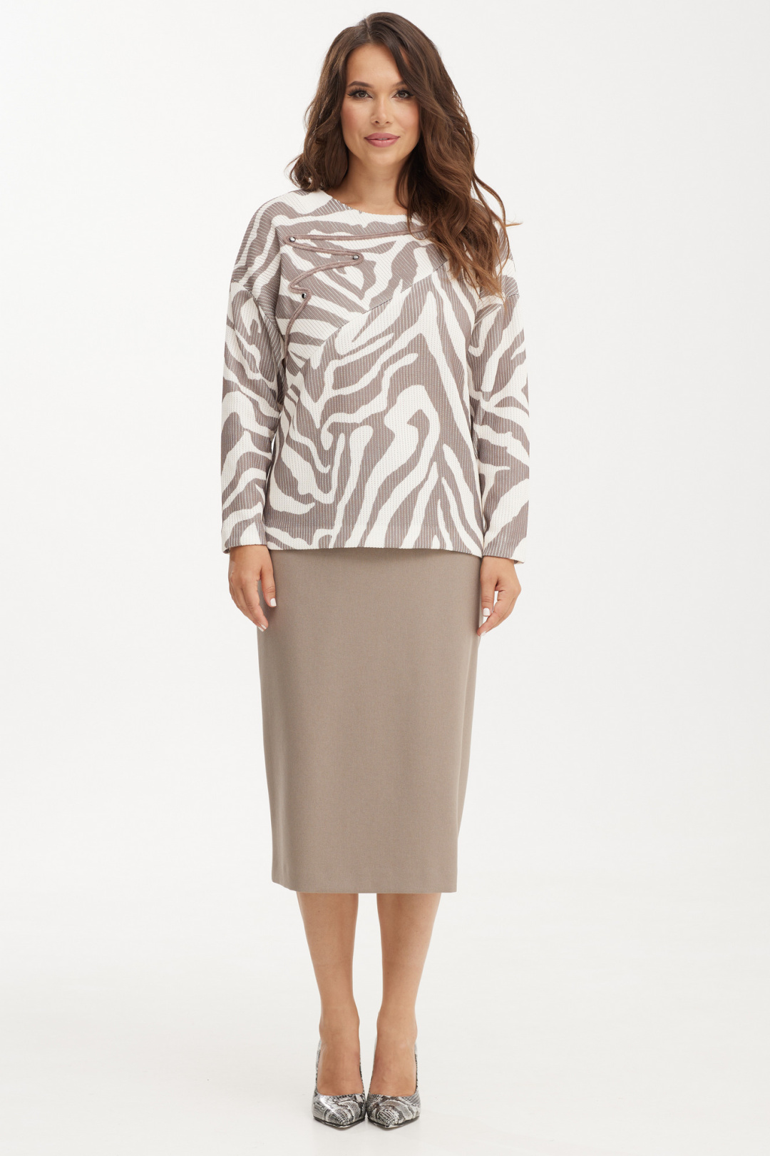 Костюм Магия Моды 2366 беж - фото 5