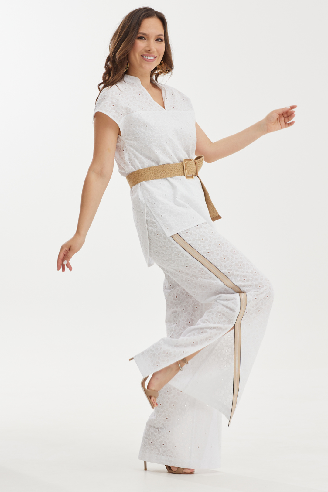 Костюм Магия Моды 2459 белый - фото 6