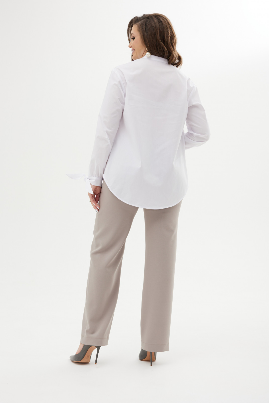 Блузка MALI 623-044 белый - фото 6