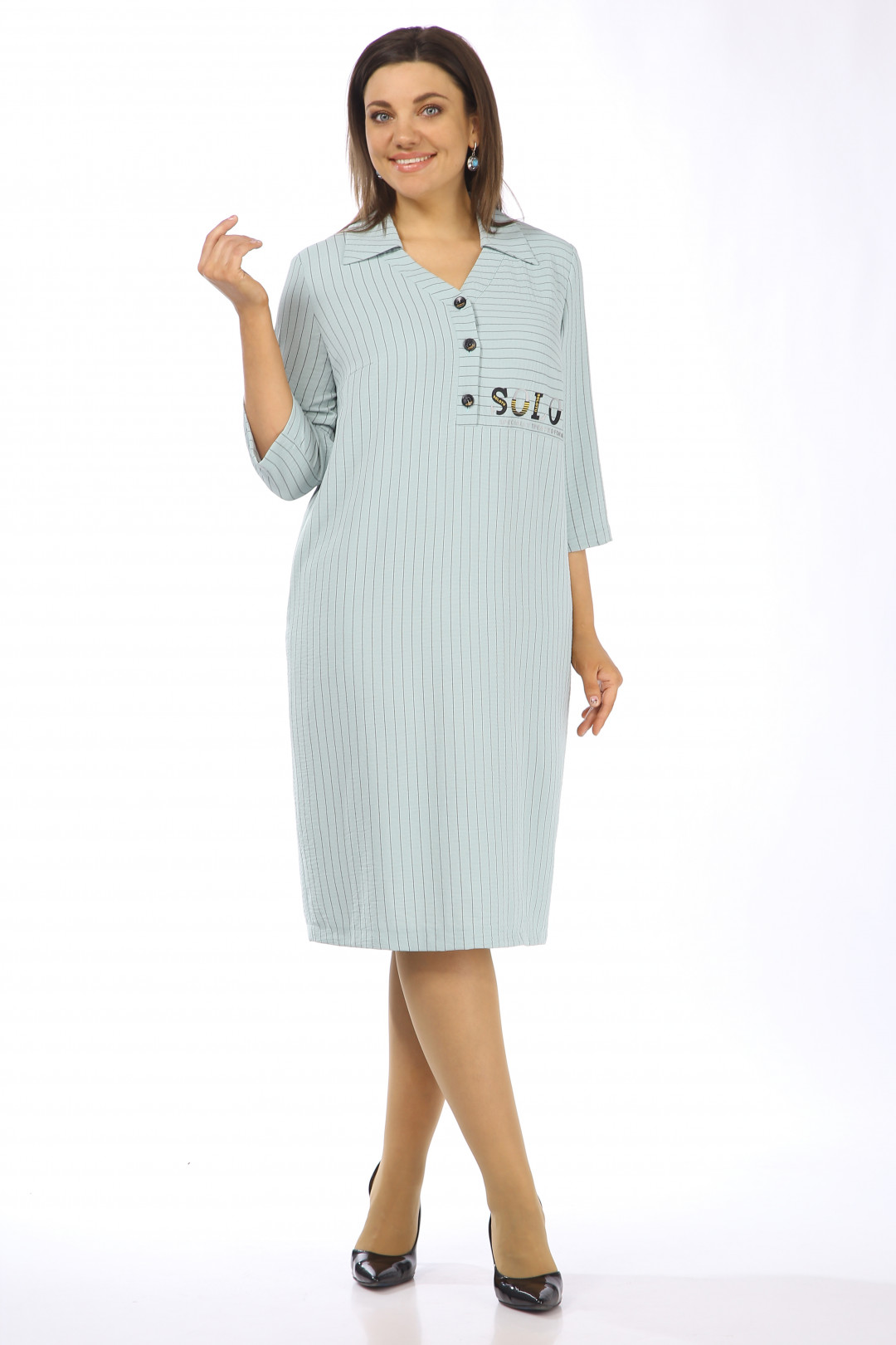 Платье Matini 3.1610 бирюза - фото 1