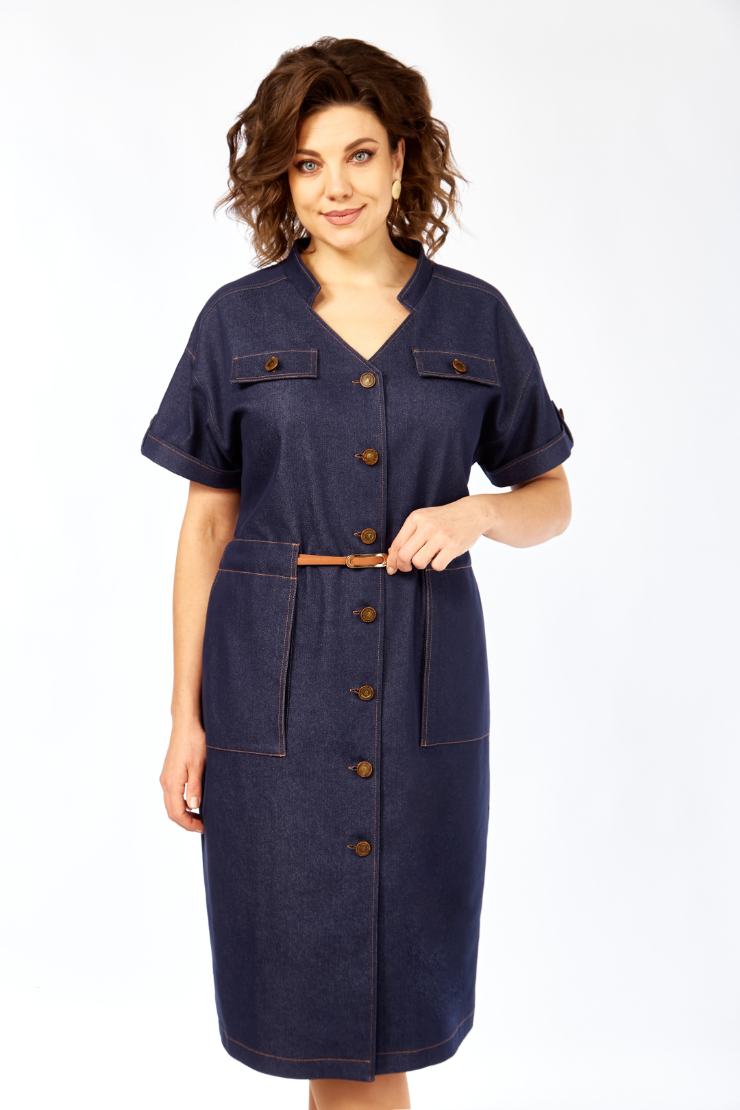 Платье Matini 3.1807 синий - фото 2