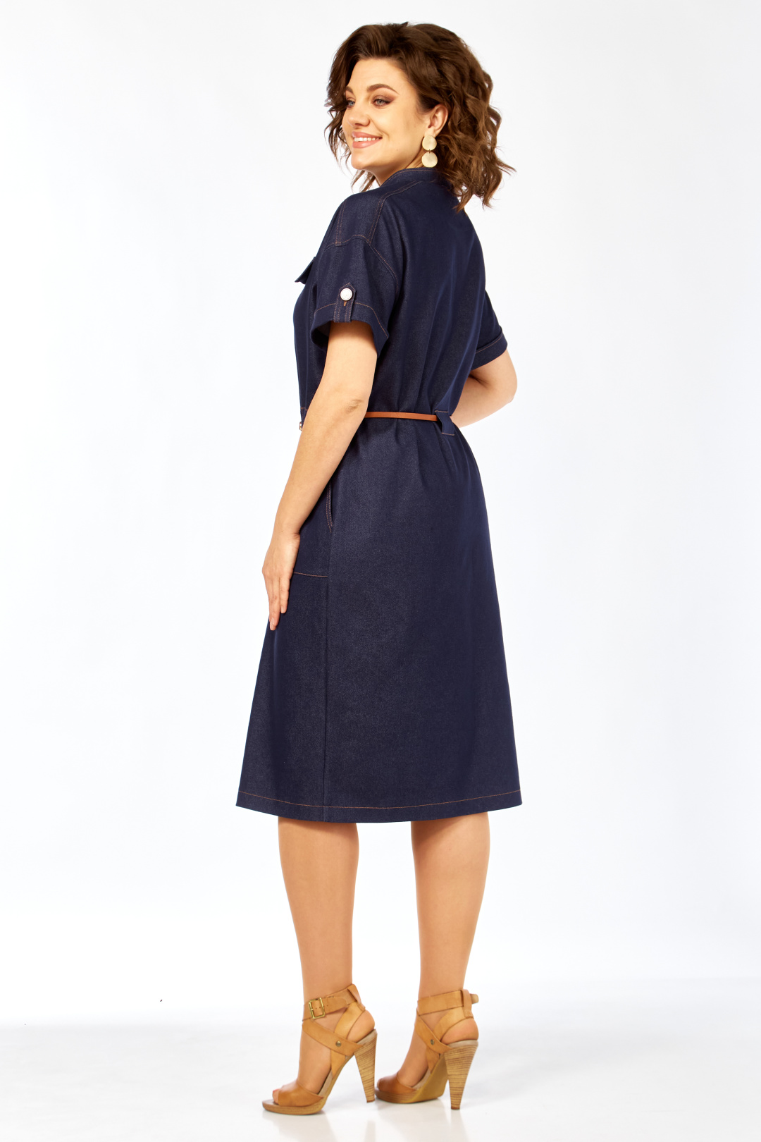 Платье Matini 3.1807 синий - фото 5