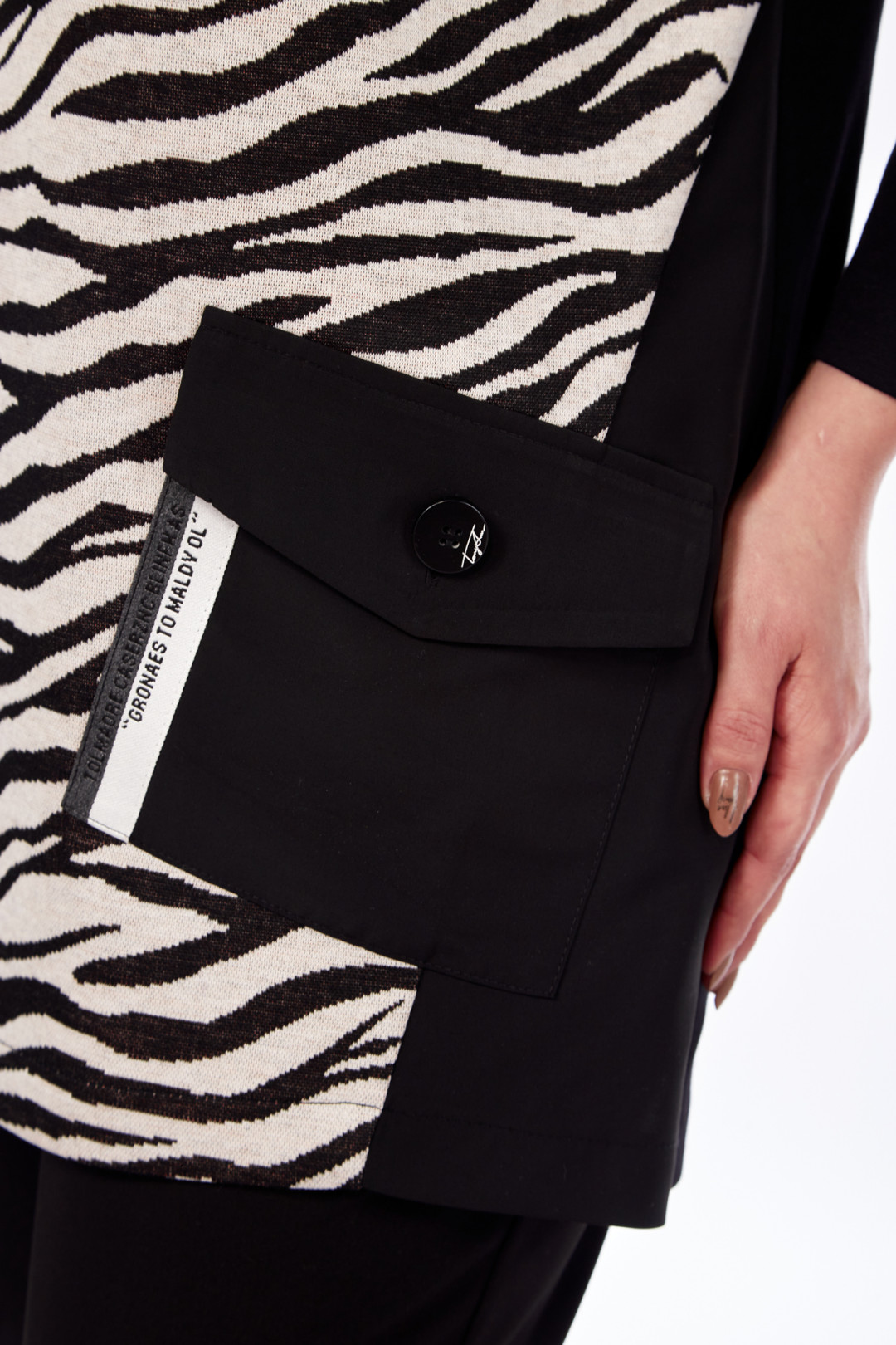 Блузка Matini 4.1244/1 зебра - фото 5