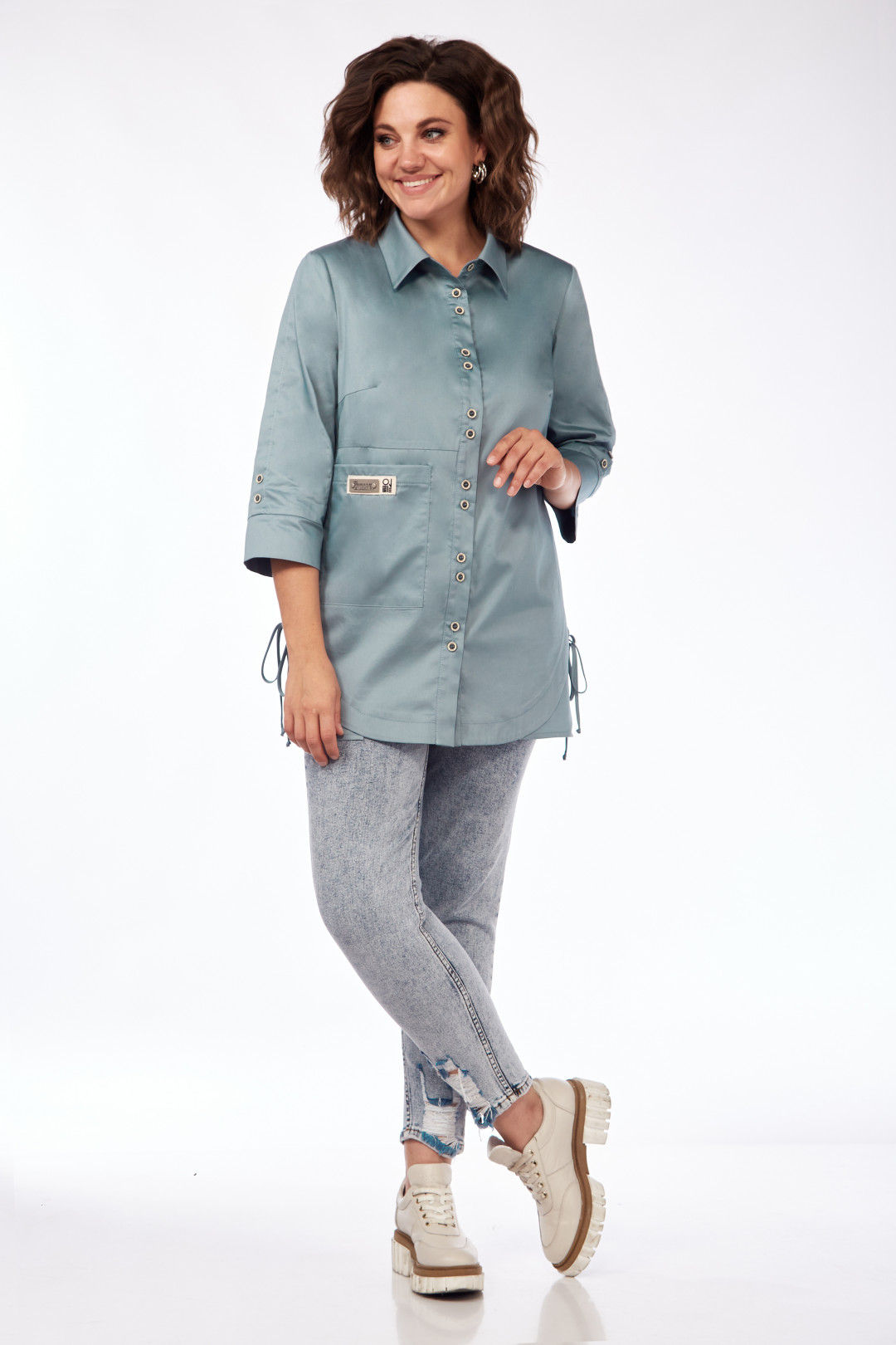 Блузка Matini 4.1535 ментол - фото 4