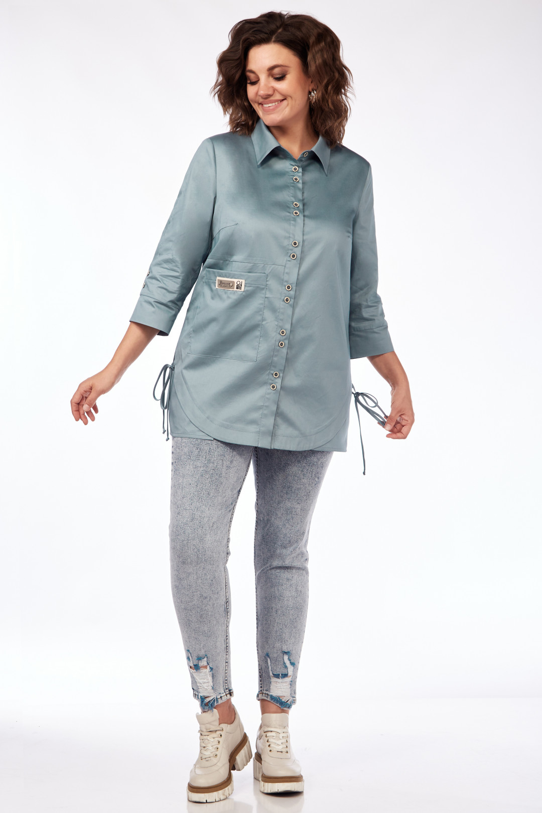 Блузка Matini 4.1535 ментол - фото 6