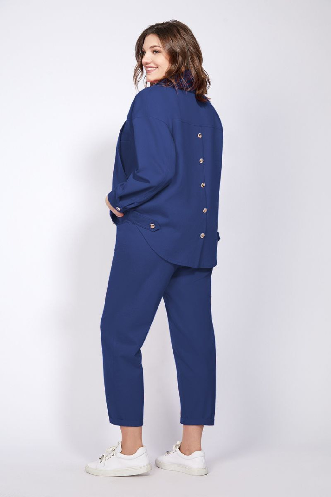 Костюм Милора Стиль 1100/1 синий - фото 2
