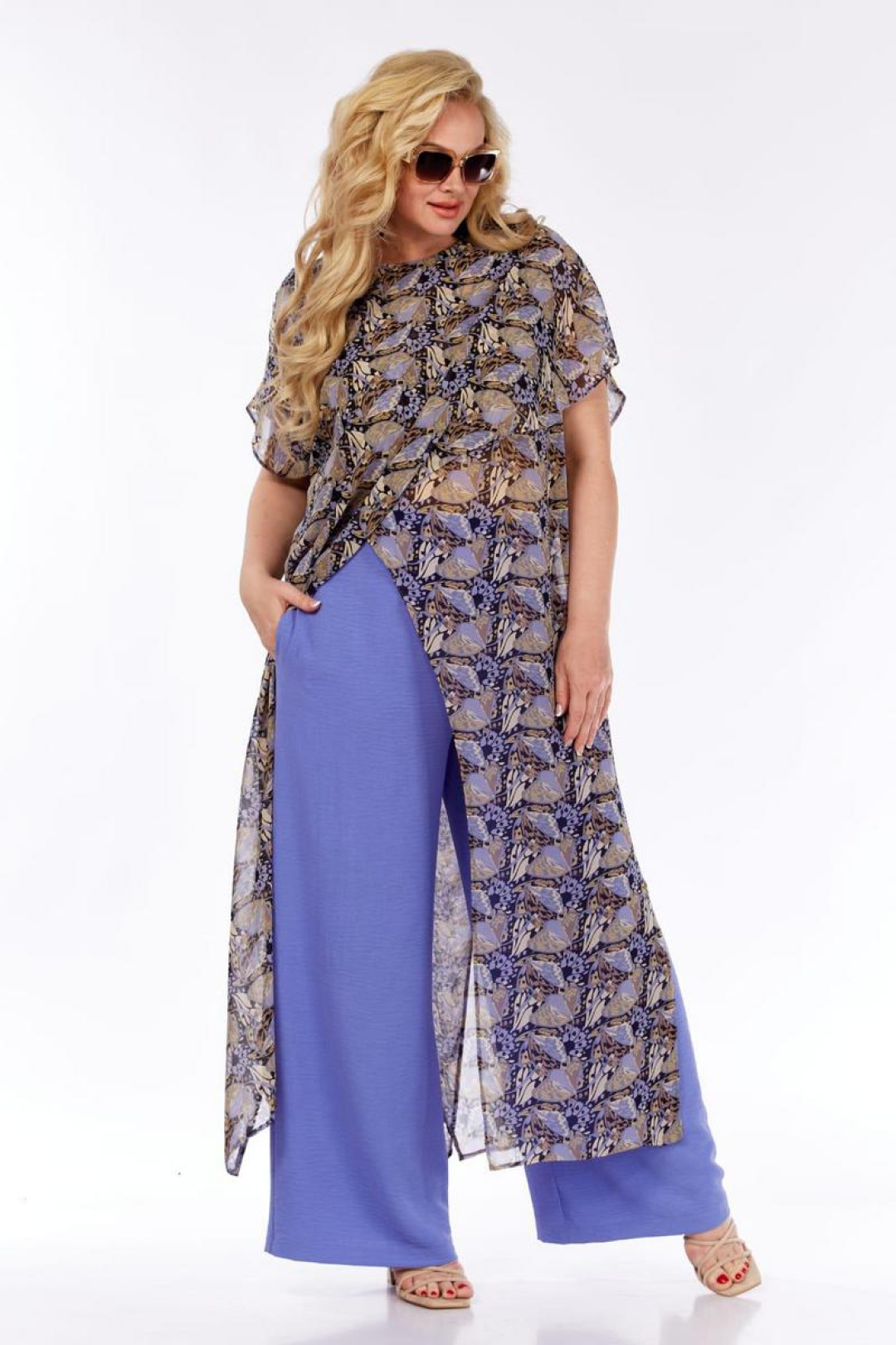 Костюм Милора Стиль 1131 сирень - фото 2