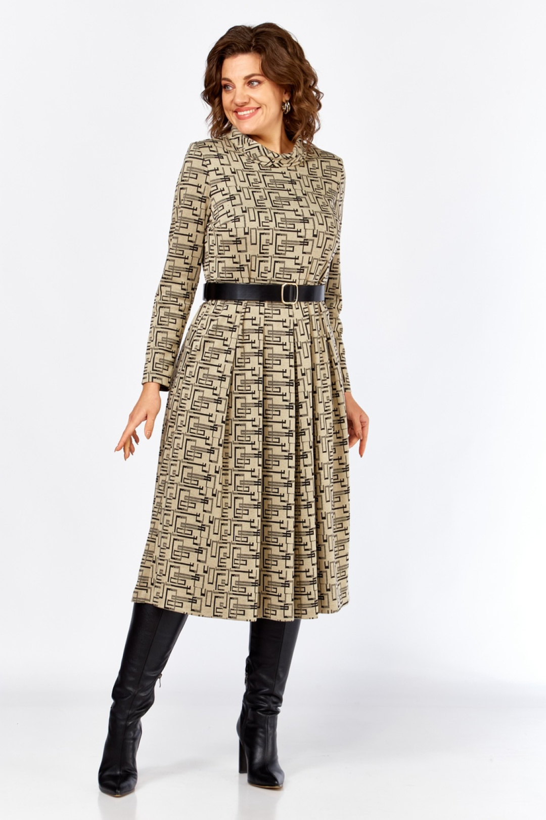 Платье Милора Стиль 1164-1 бежевый