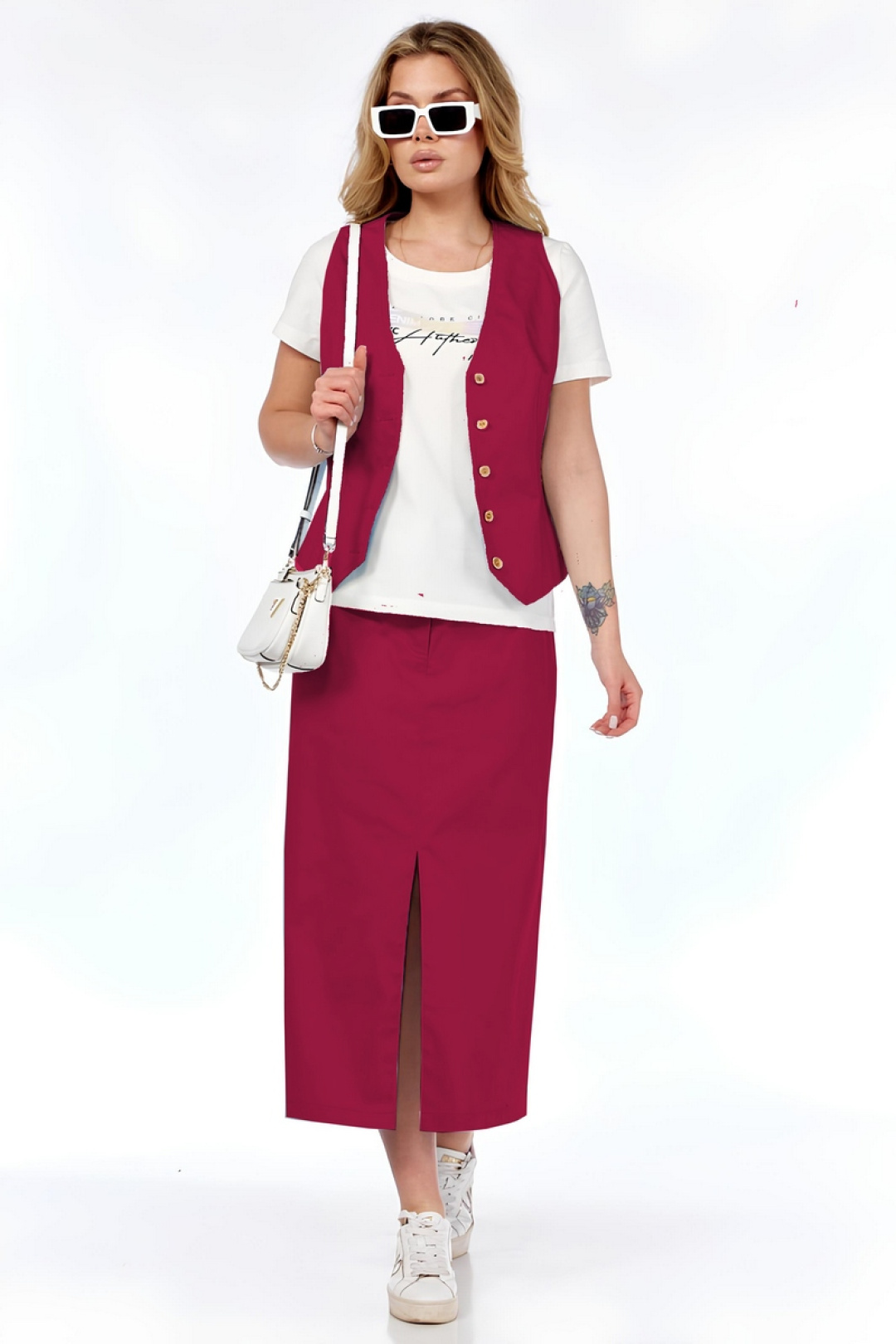 Комплект Милора Стиль 1205/1 красный - фото 1