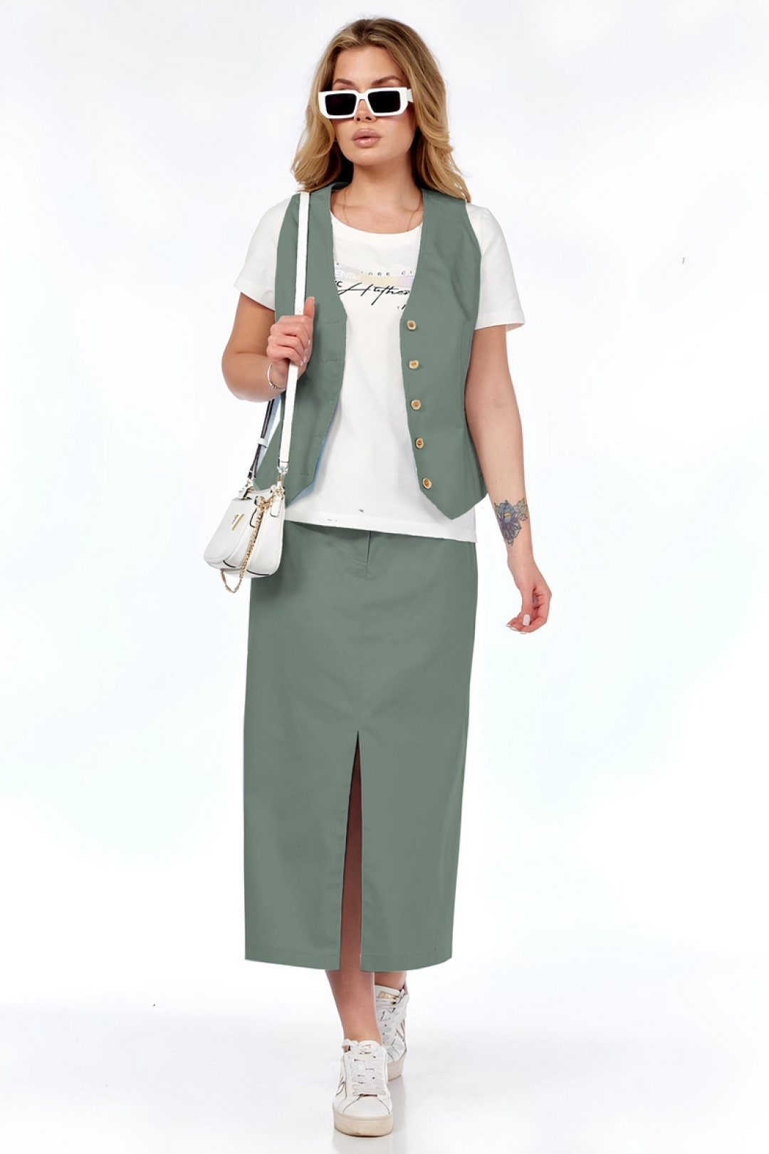 Комплект Милора Стиль 1205/1 мятный - фото 2