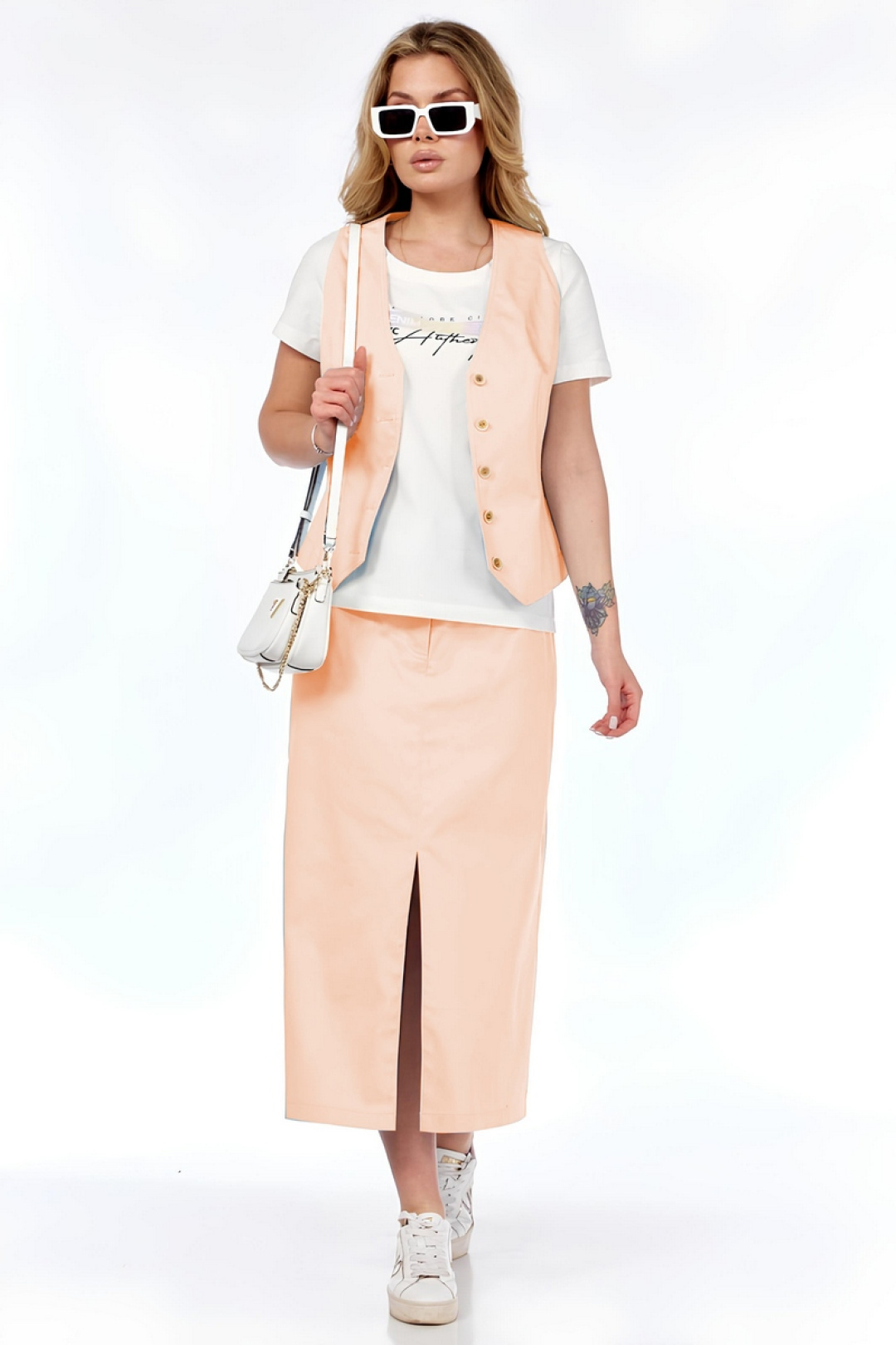 Комплект Милора Стиль 1205/1 персиковый - фото 1