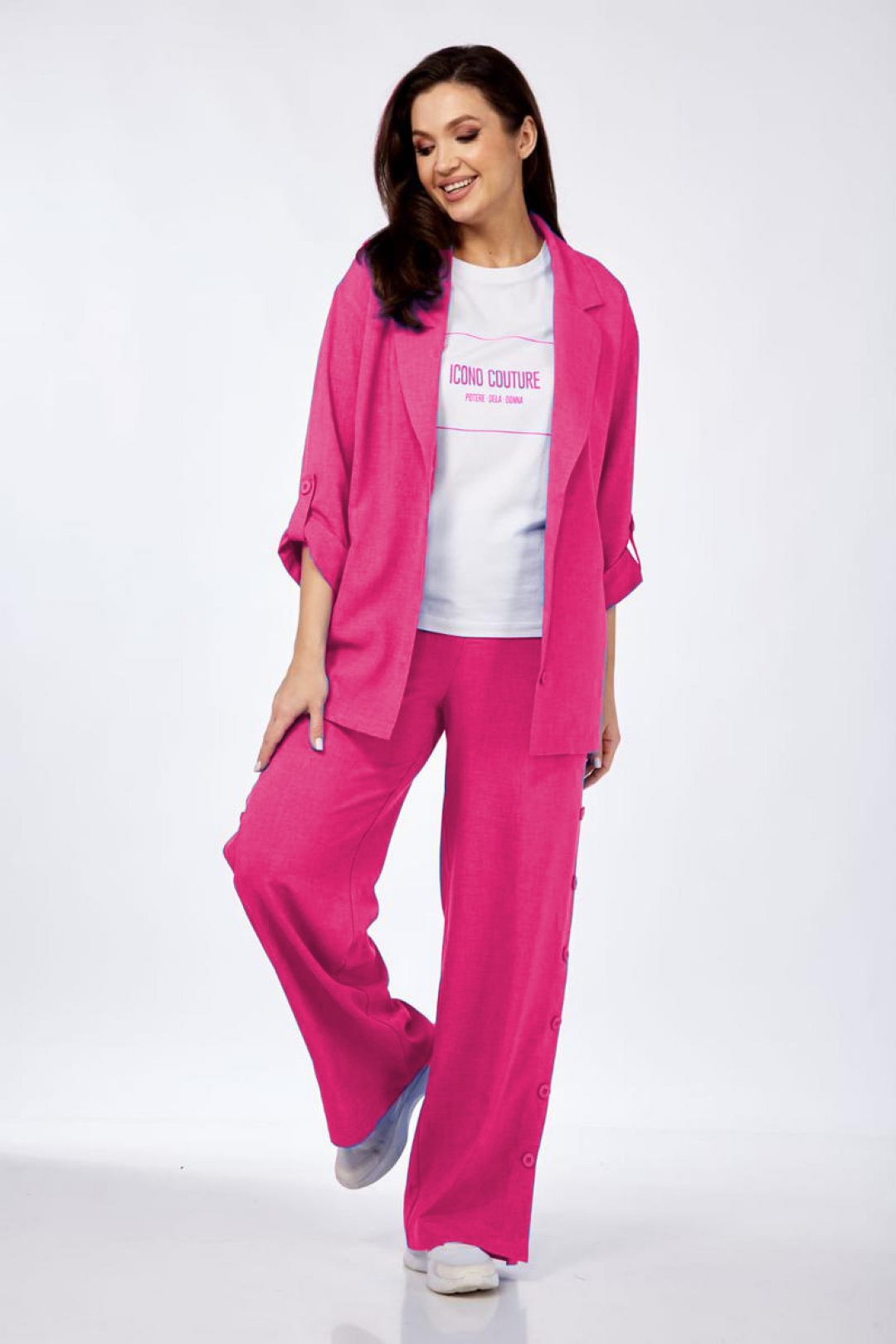 Костюм Милора Стиль 1211 фуксия