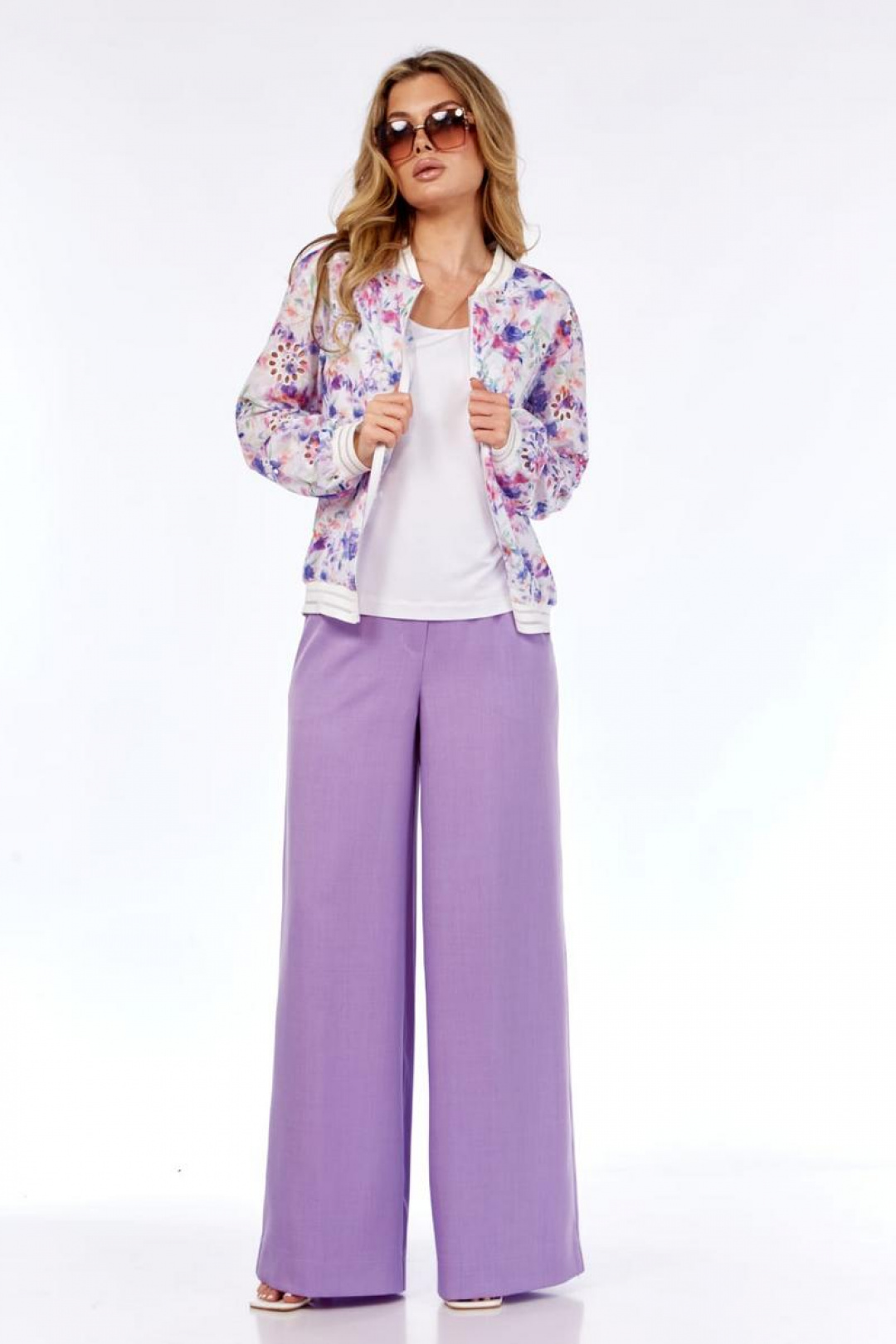 Костюм Милора Стиль 1236 лаванда