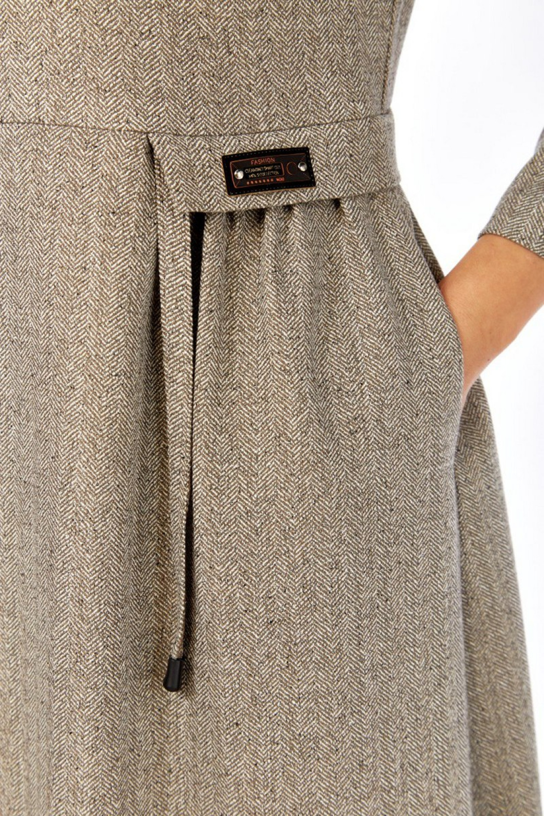 Платье Милора Стиль 1399 песочный - фото 5