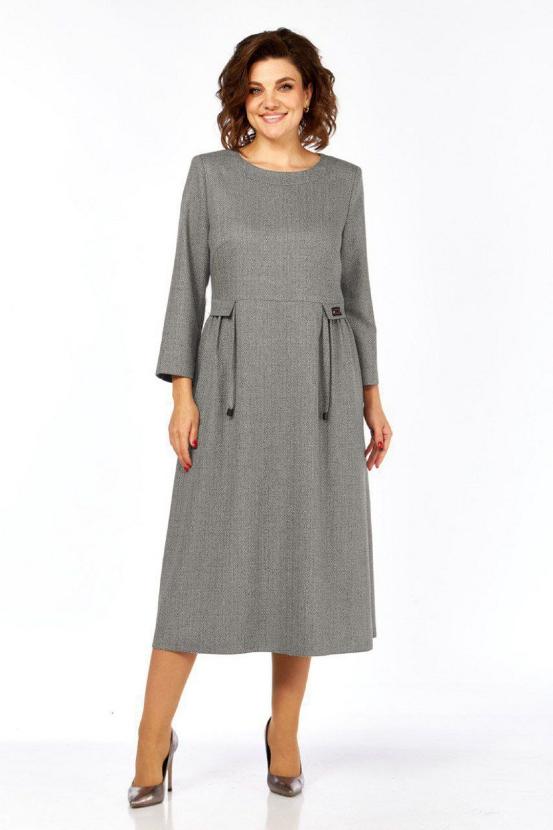 Платье Милора Стиль 1399 серый