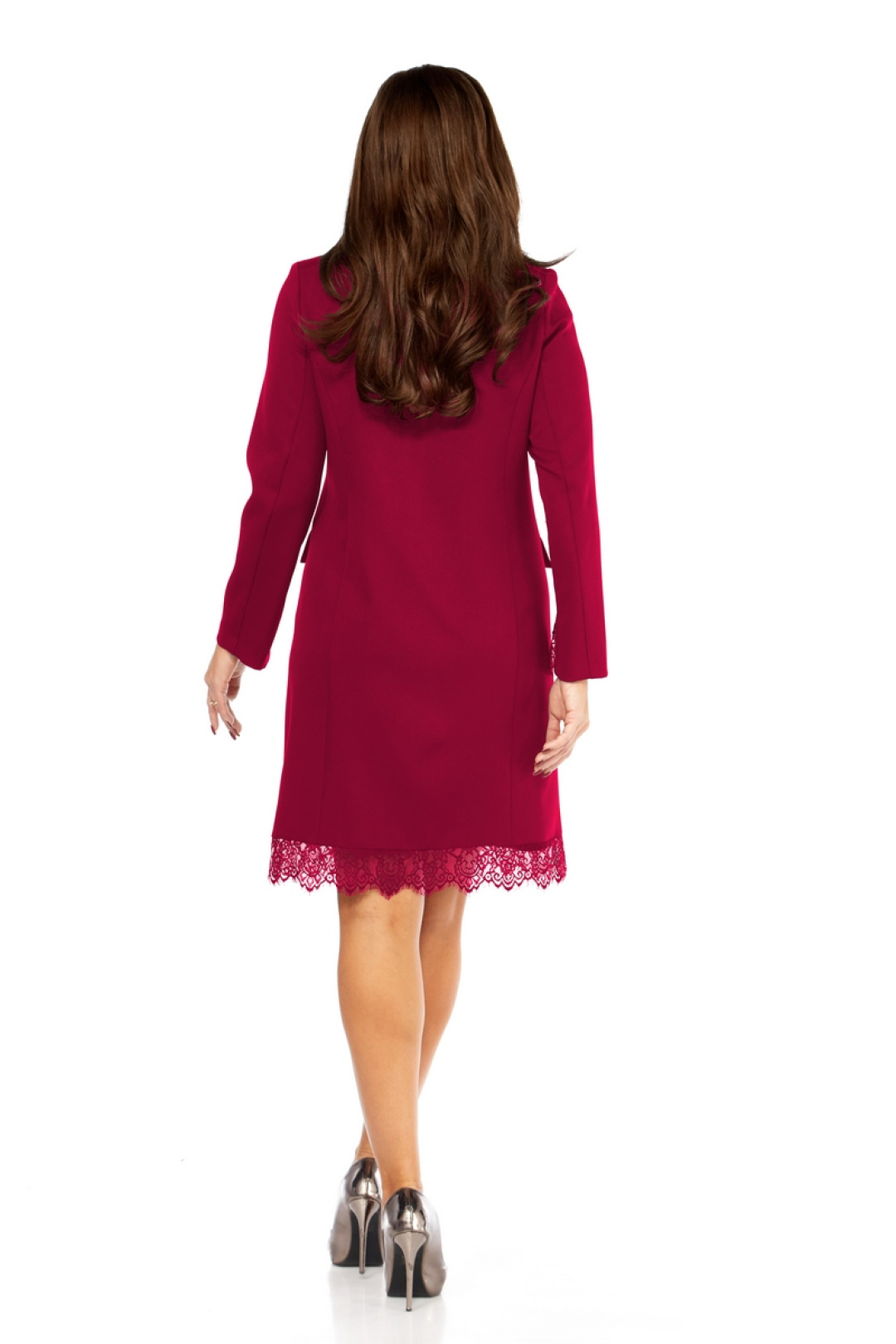 Платье Милора Стиль 1413 красный - фото 3