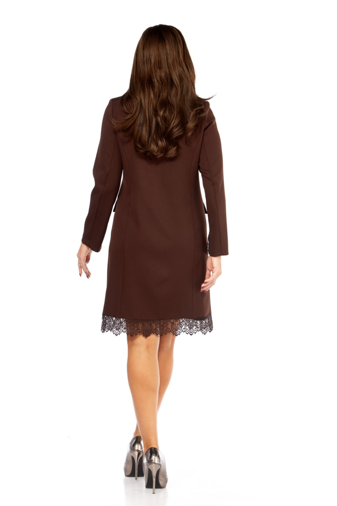 Платье Милора Стиль 1413 шоколад - фото 5