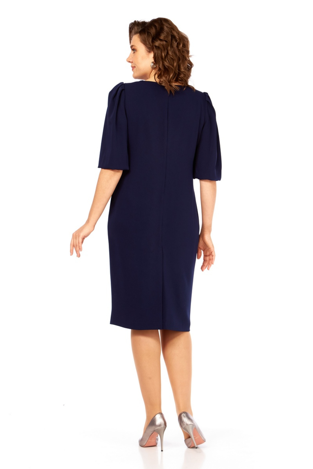 Платье Милора Стиль 1421 синий - фото 2