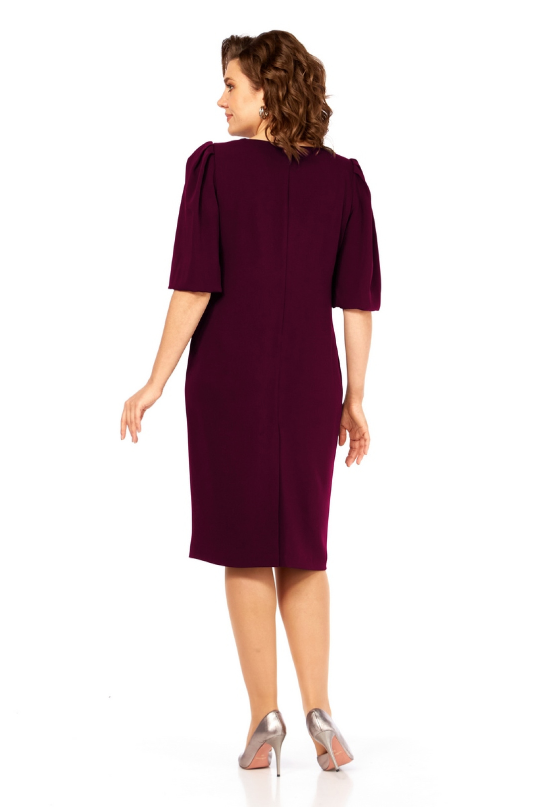 Платье Милора Стиль 1421 винный - фото 2