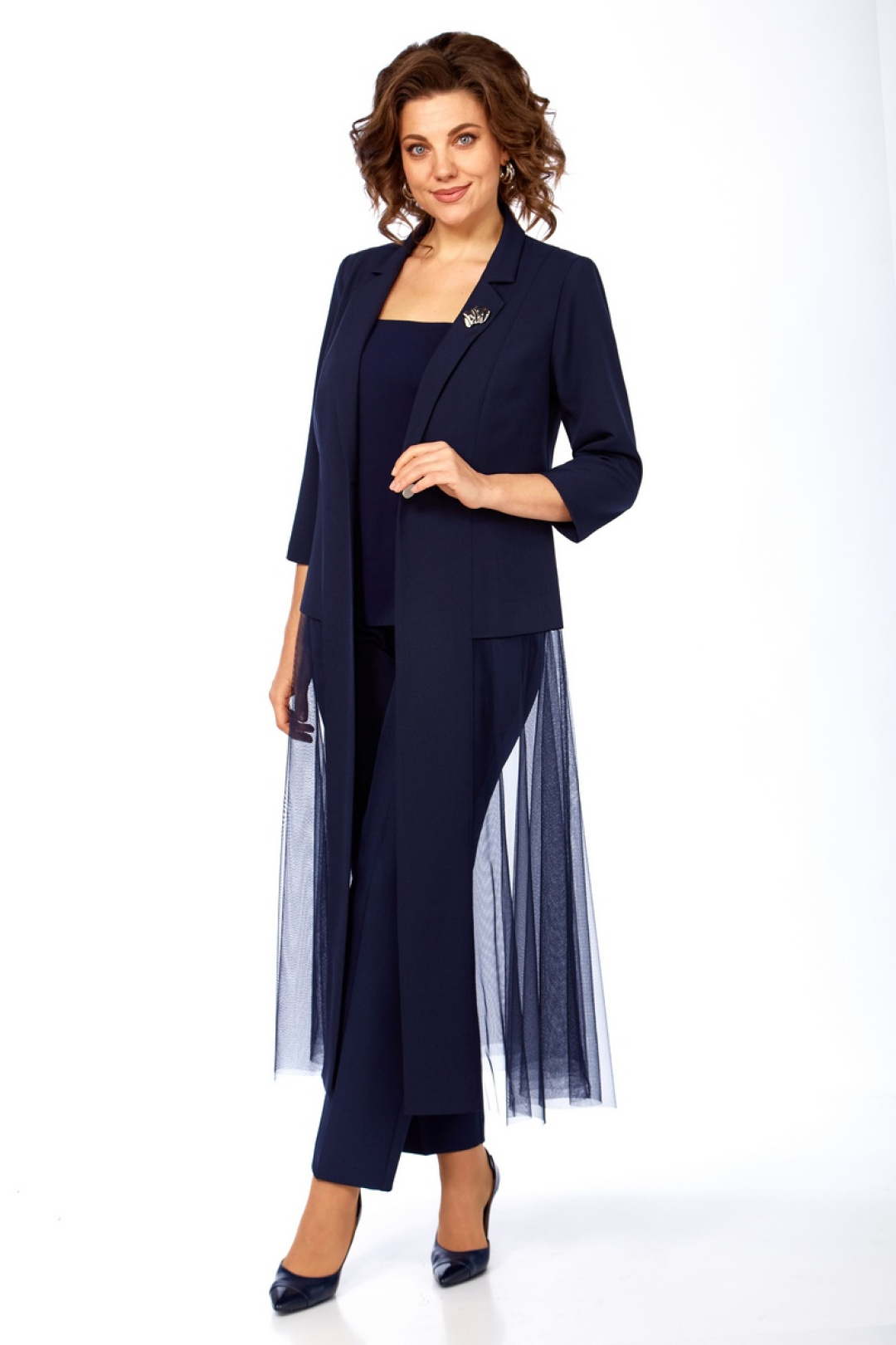 Комплект Милора Стиль 1428 синий - фото 3