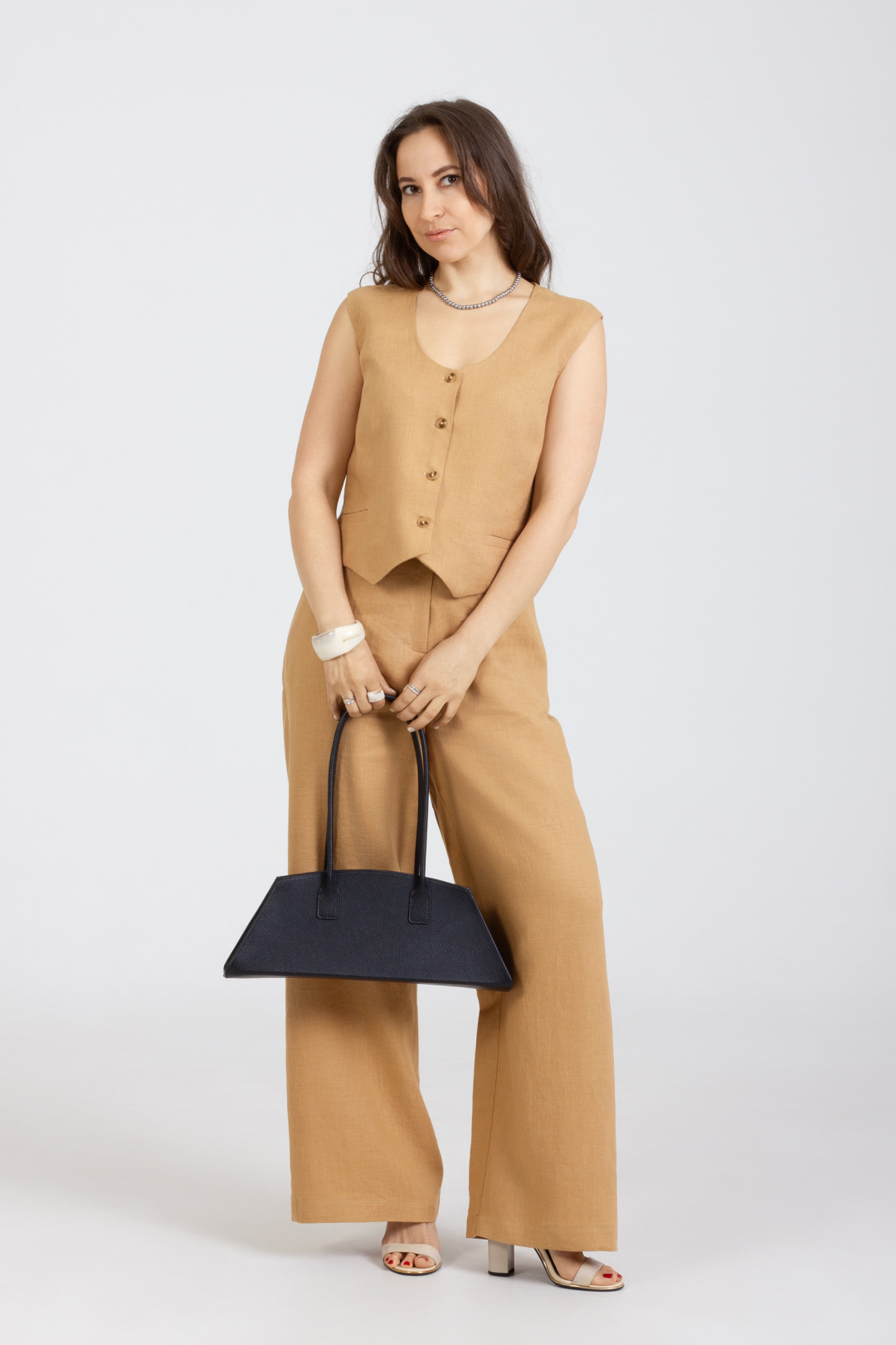 Костюм Mirolia 1289 + 1287 горчичный