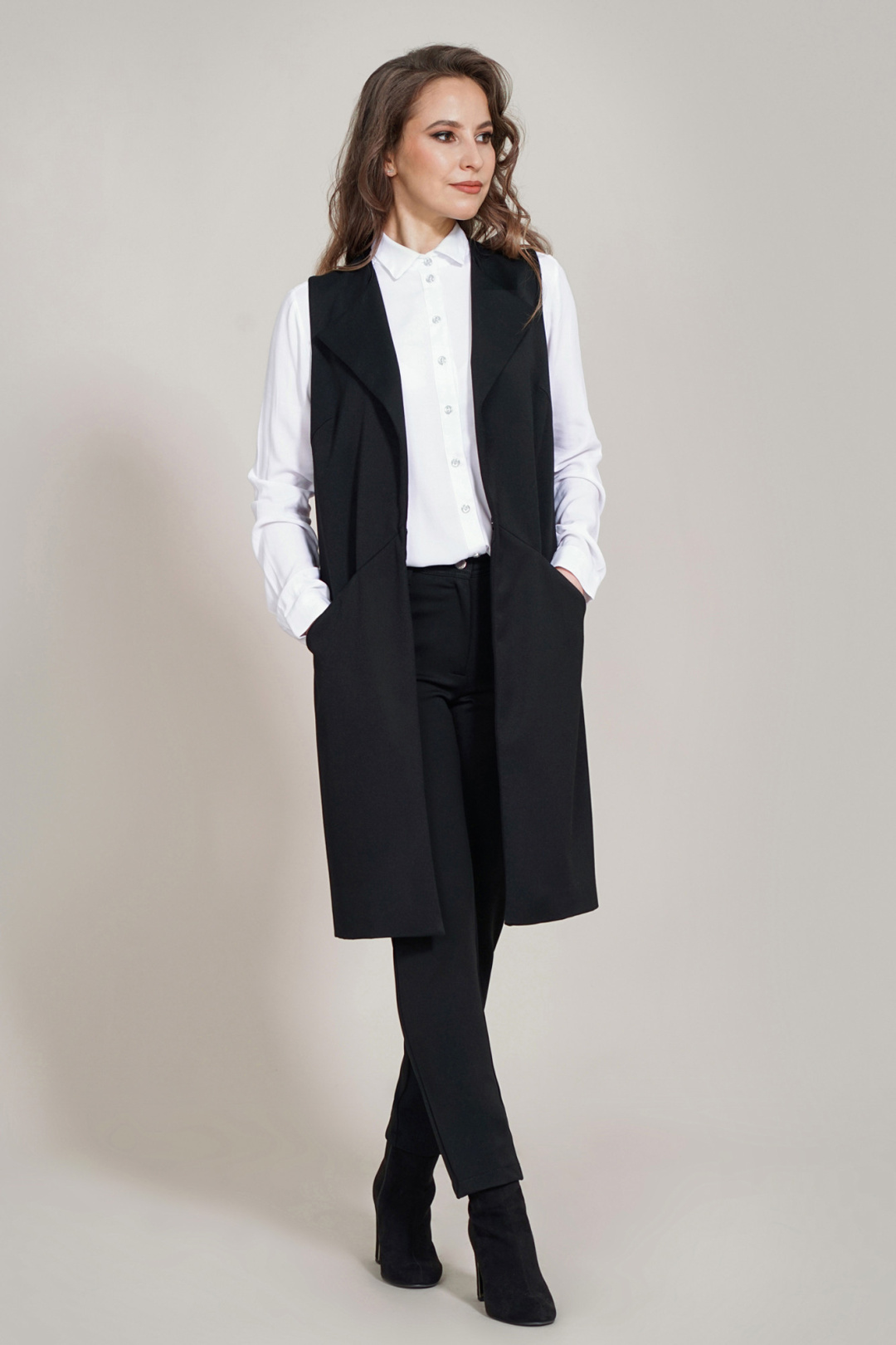 Жилет Mirolia 939 черный - фото 1