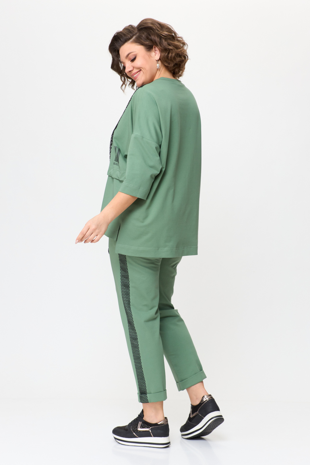 Костюм Мишель Шик 1329/1 нефрит - фото 3