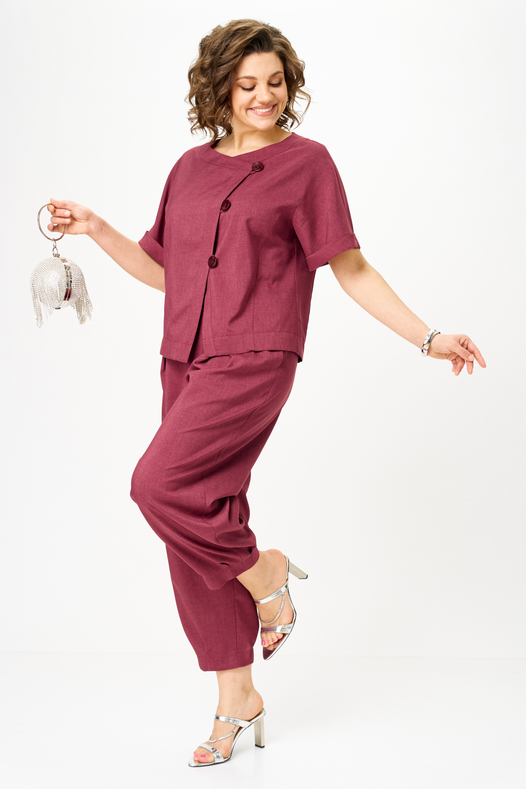 Костюм Мишель Шик 1337-1 рубиновый