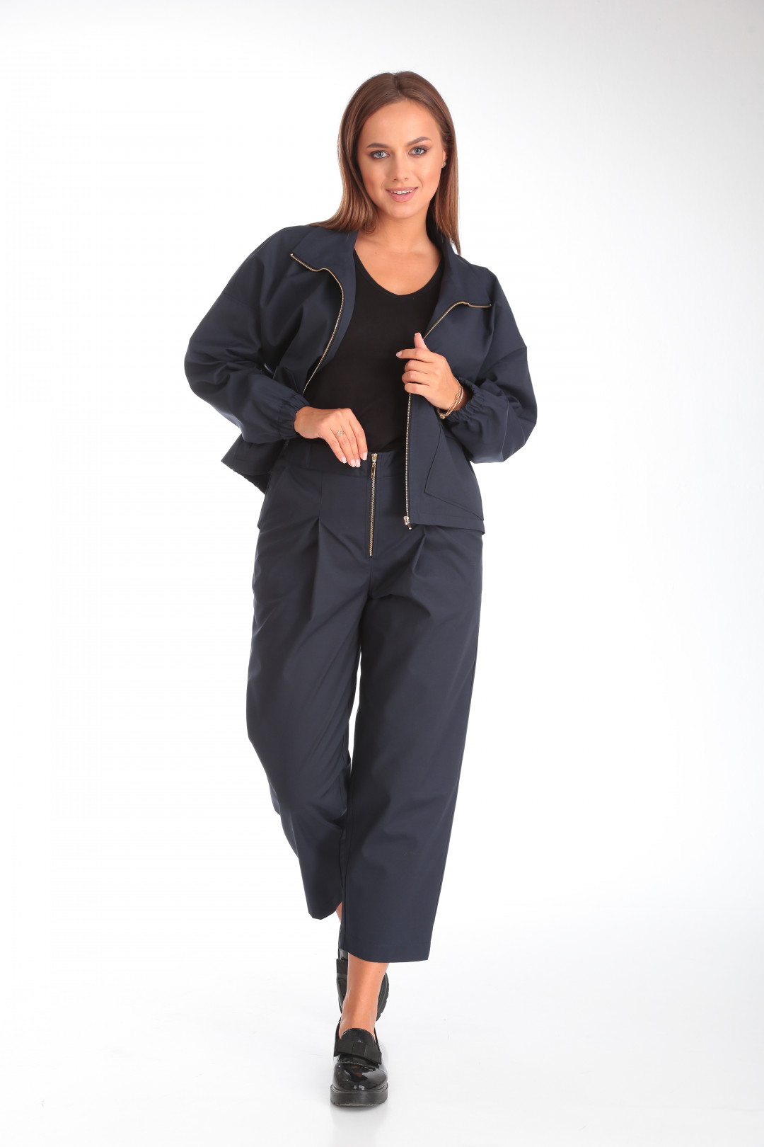 Костюм Мишель Шик 1351 синий - фото 6