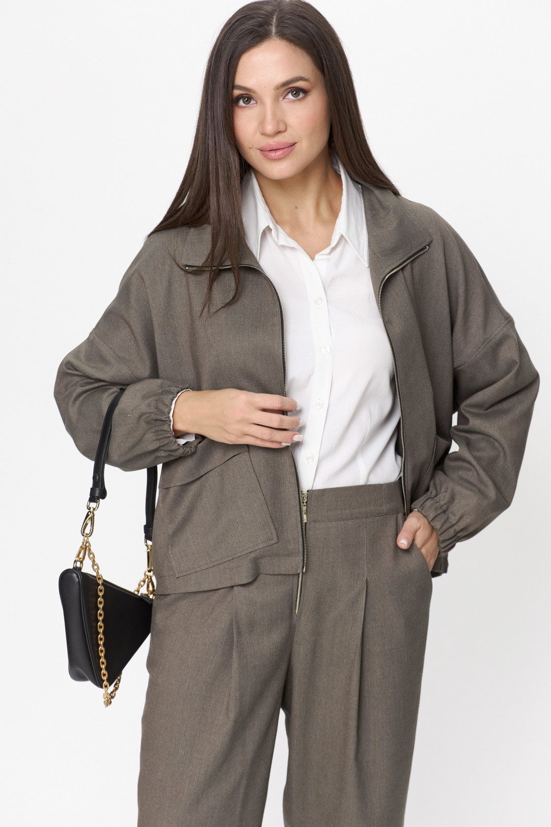 Костюм Мишель Шик 1351 хаки