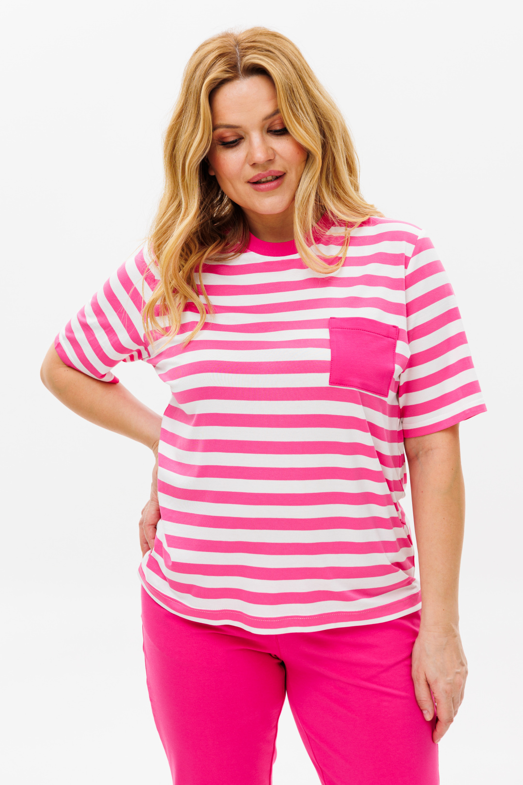 Костюм Мишель Шик 1371 розовый - фото 4