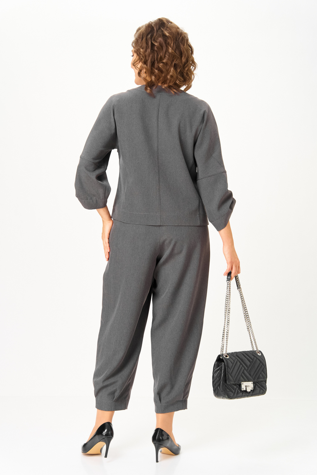 Костюм Мишель Шик 1436-1 графит - фото 6
