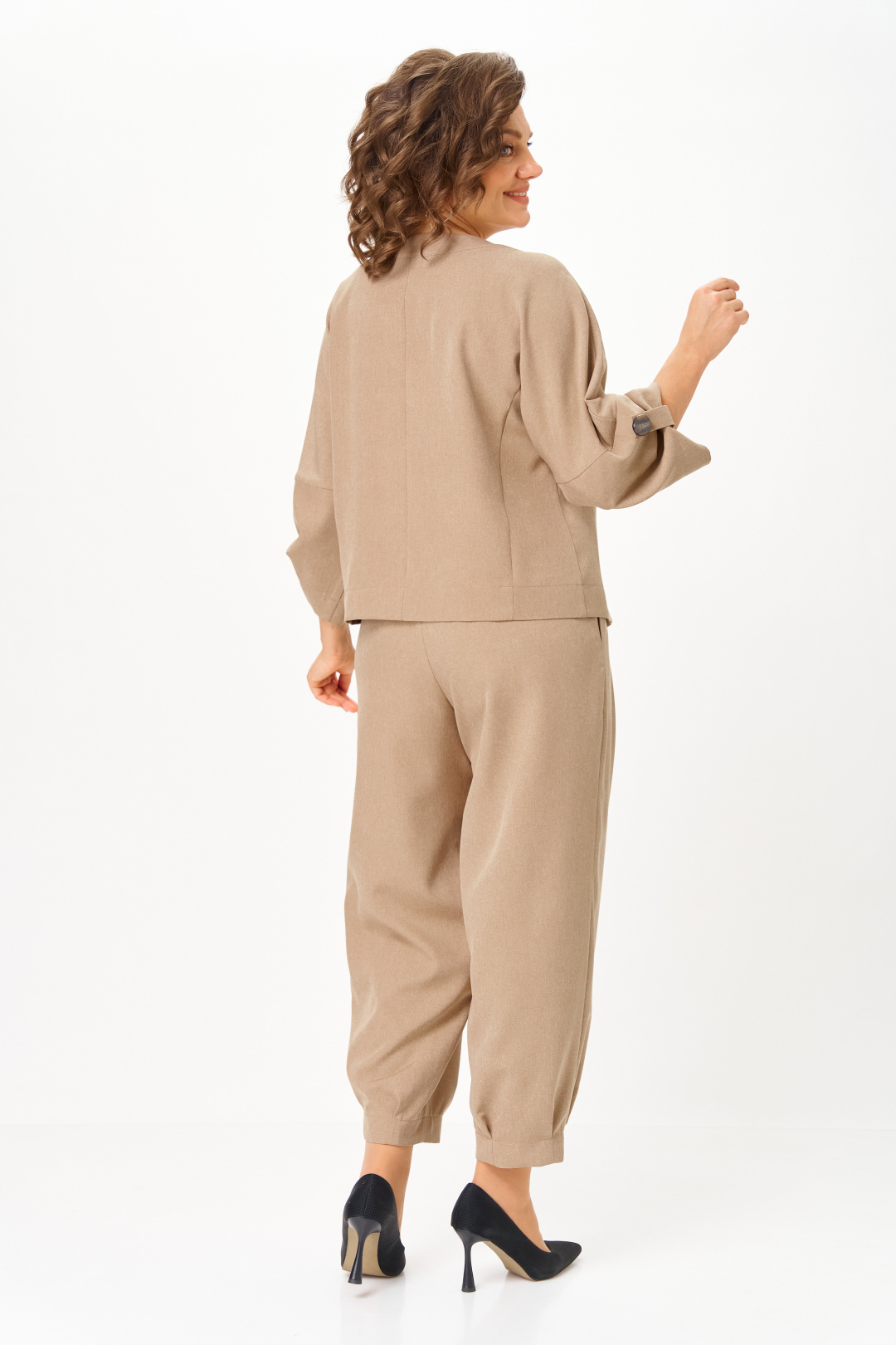 Костюм Мишель Шик 1436-1 песочный - фото 3