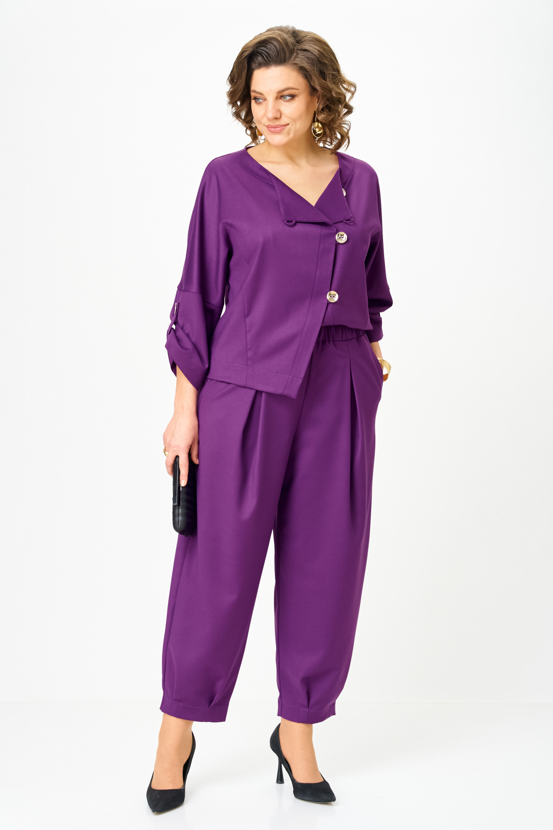 Костюм Мишель Шик 1436-1 пурпур - фото 2