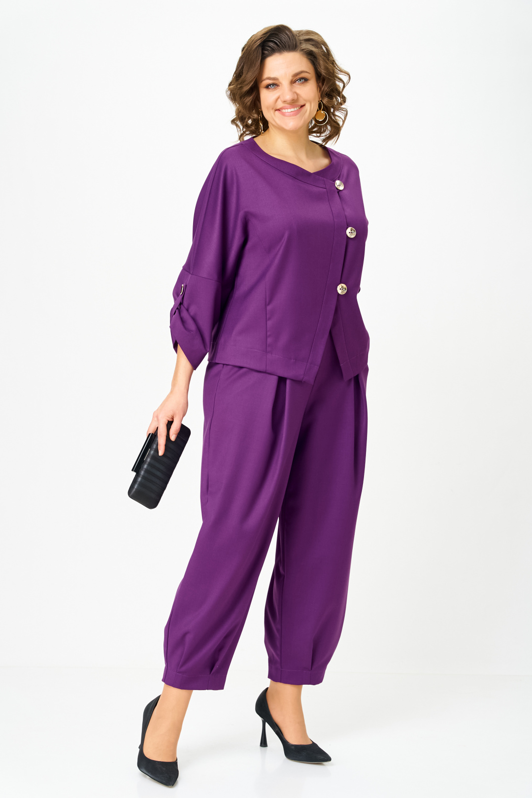 Костюм Мишель Шик 1436-1 пурпур - фото 3