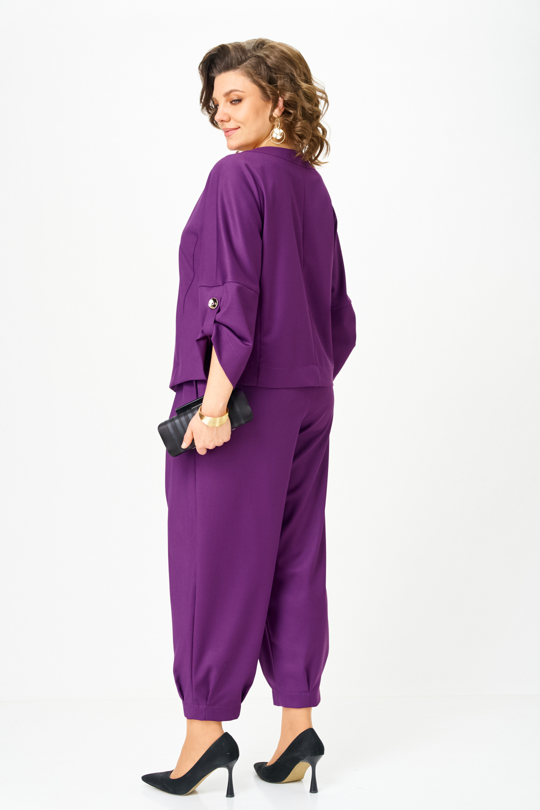 Костюм Мишель Шик 1436-1 пурпур - фото 4