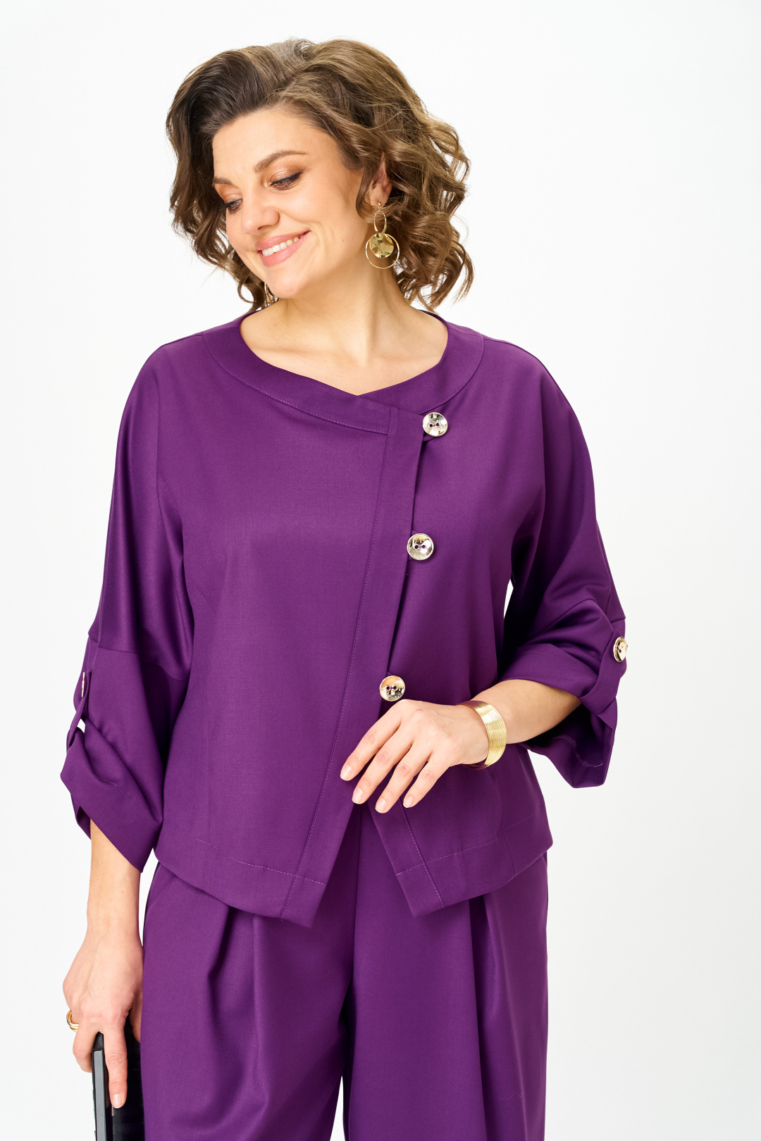 Костюм Мишель Шик 1436-1 пурпур - фото 6