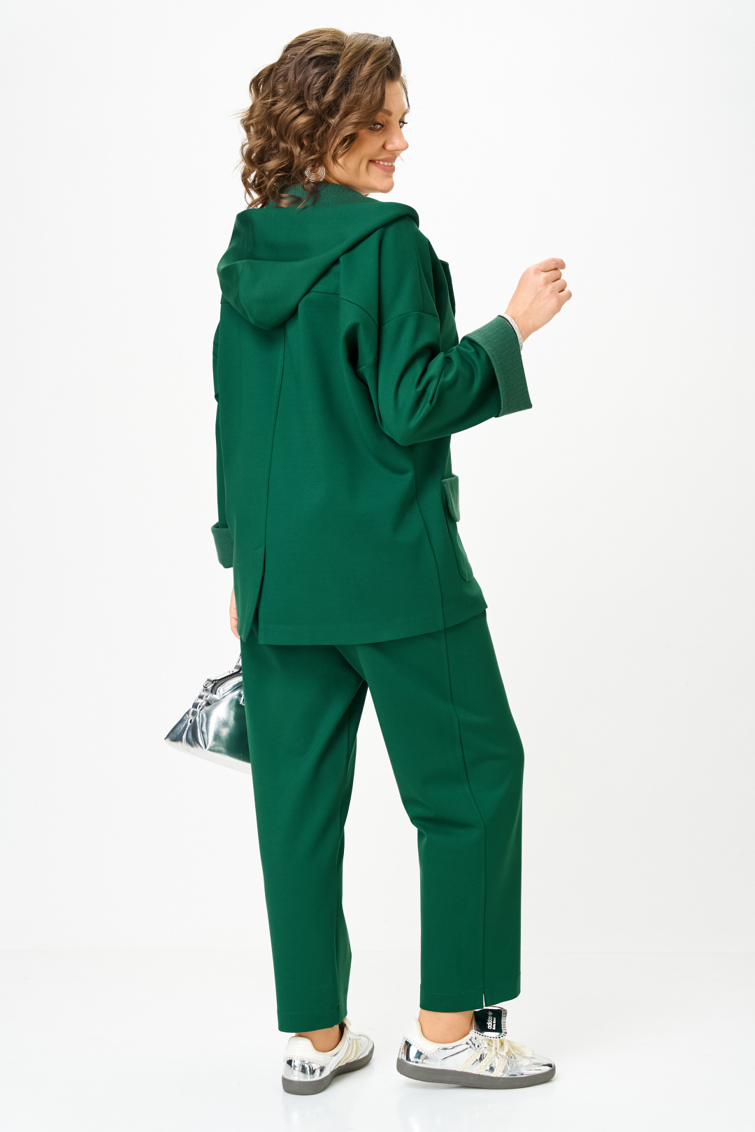 Костюм Мишель Шик 1437-1 глубокий изумруд - фото 5