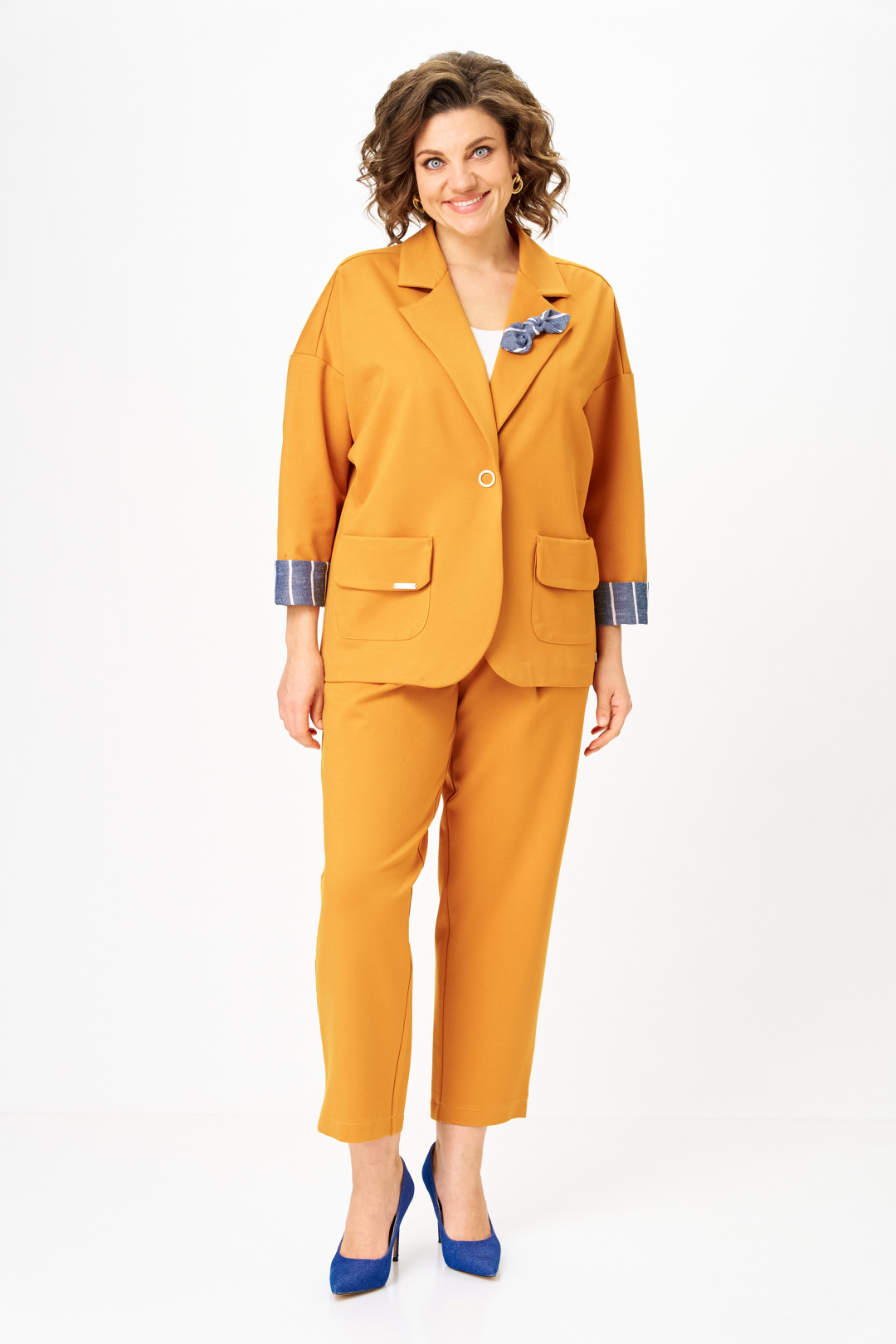 Костюм Мишель Шик 1437 манго - фото 1