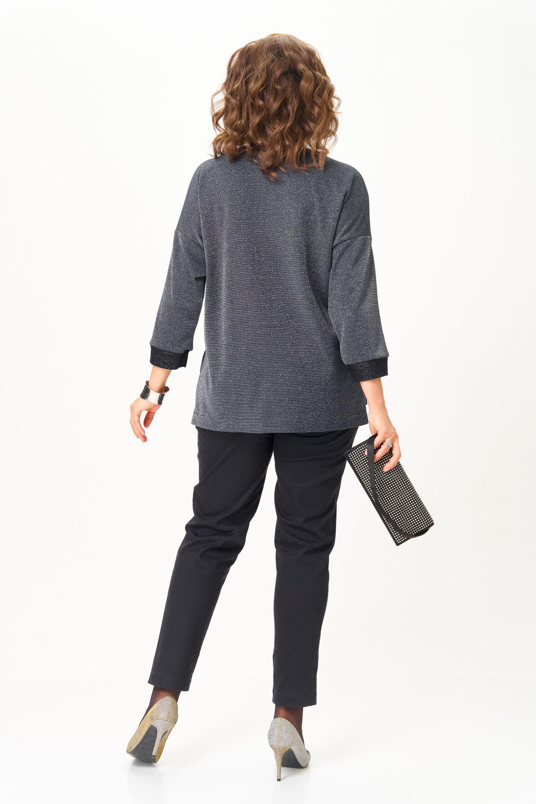 Костюм Мишель Шик 1445 темно-синий - фото 5