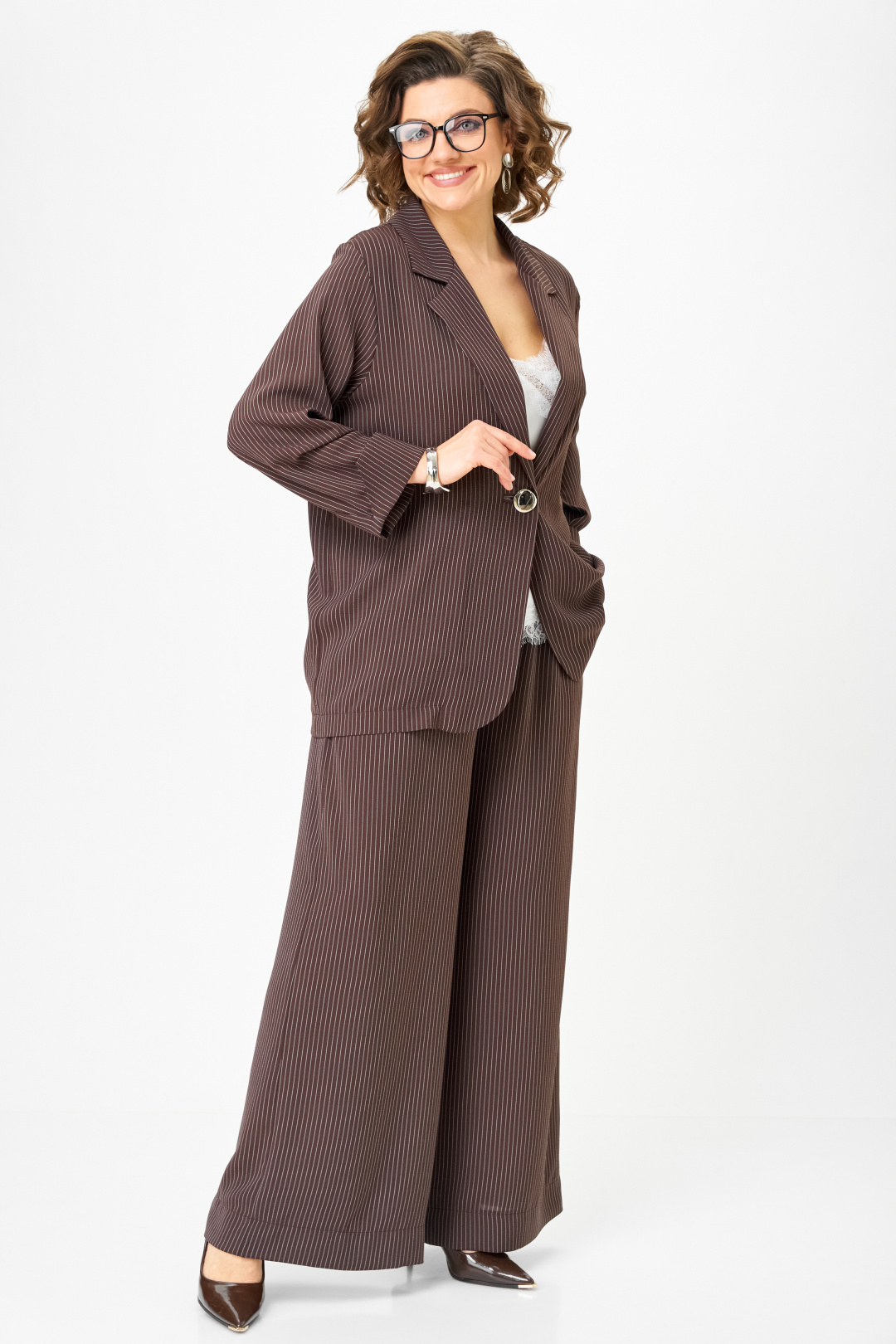 Костюм Мишель Шик 1446 шоколад - фото 3