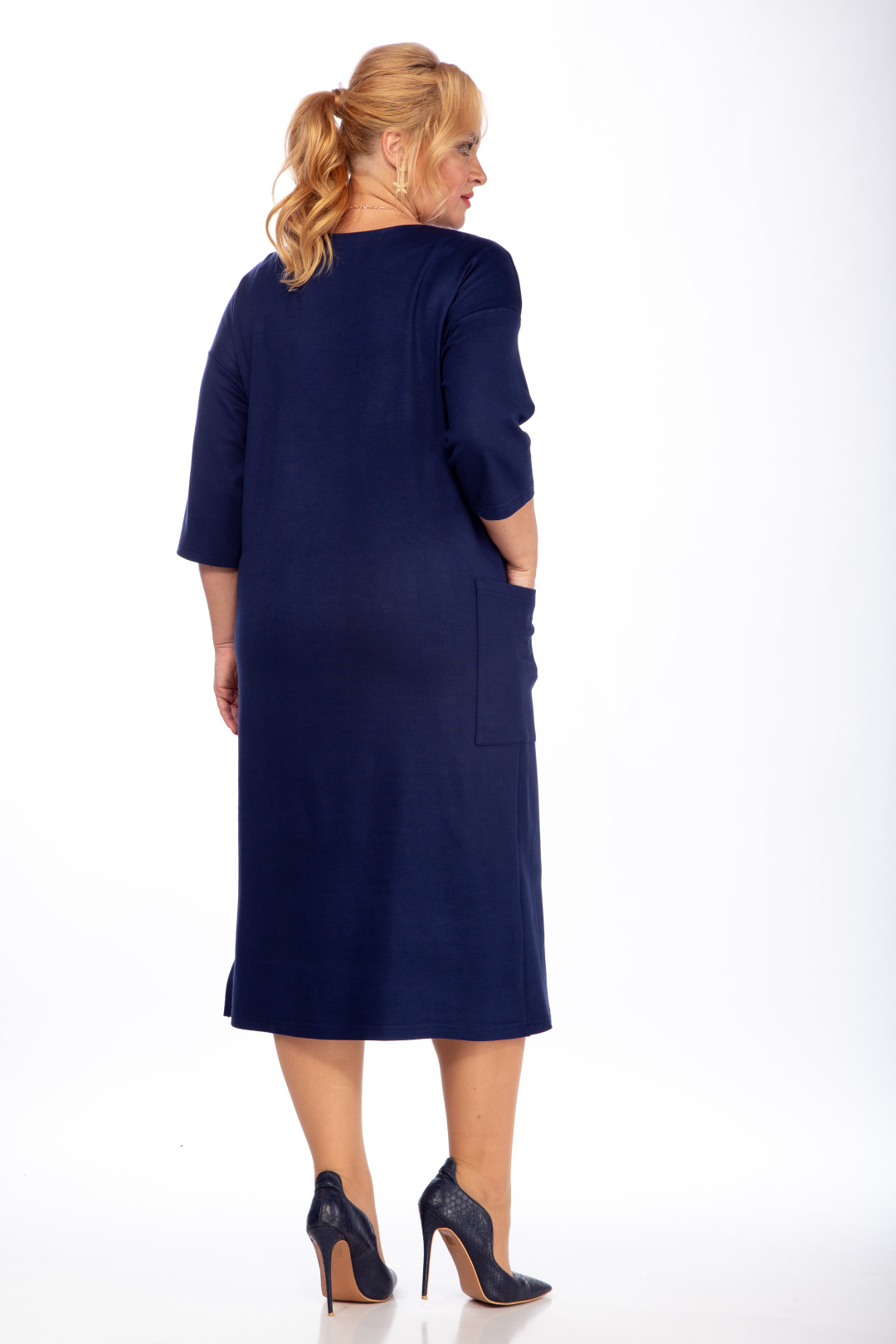 Платье Мишель Шик 2080/2 синий - фото 2