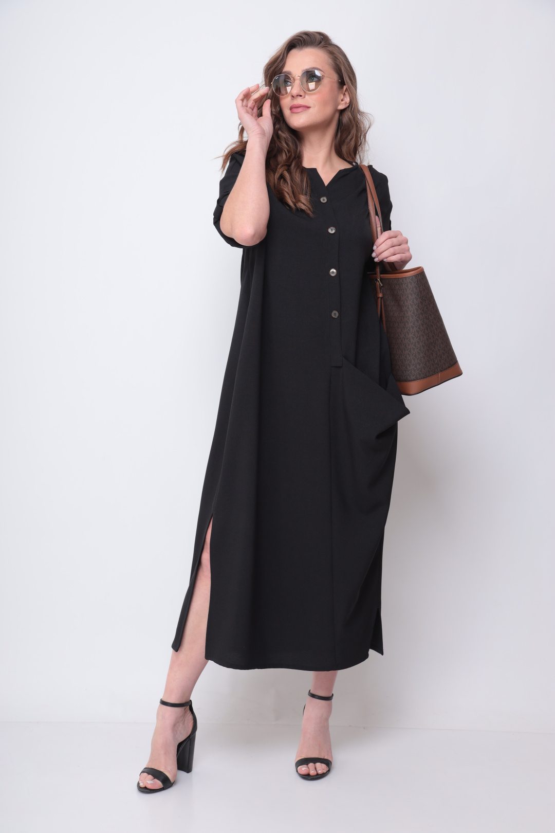 Платье Мишель Шик 2094/4 черный оникс - фото 3