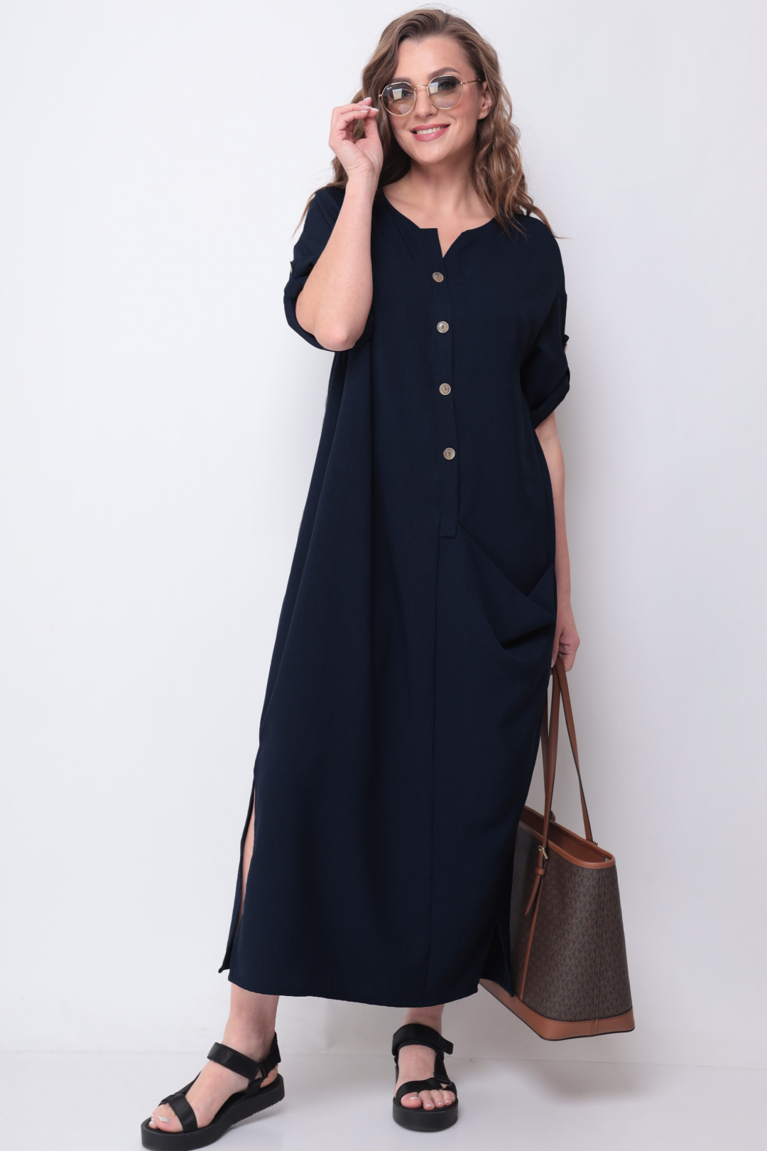 Платье Мишель Шик 2094/4 темно-синий - фото 1